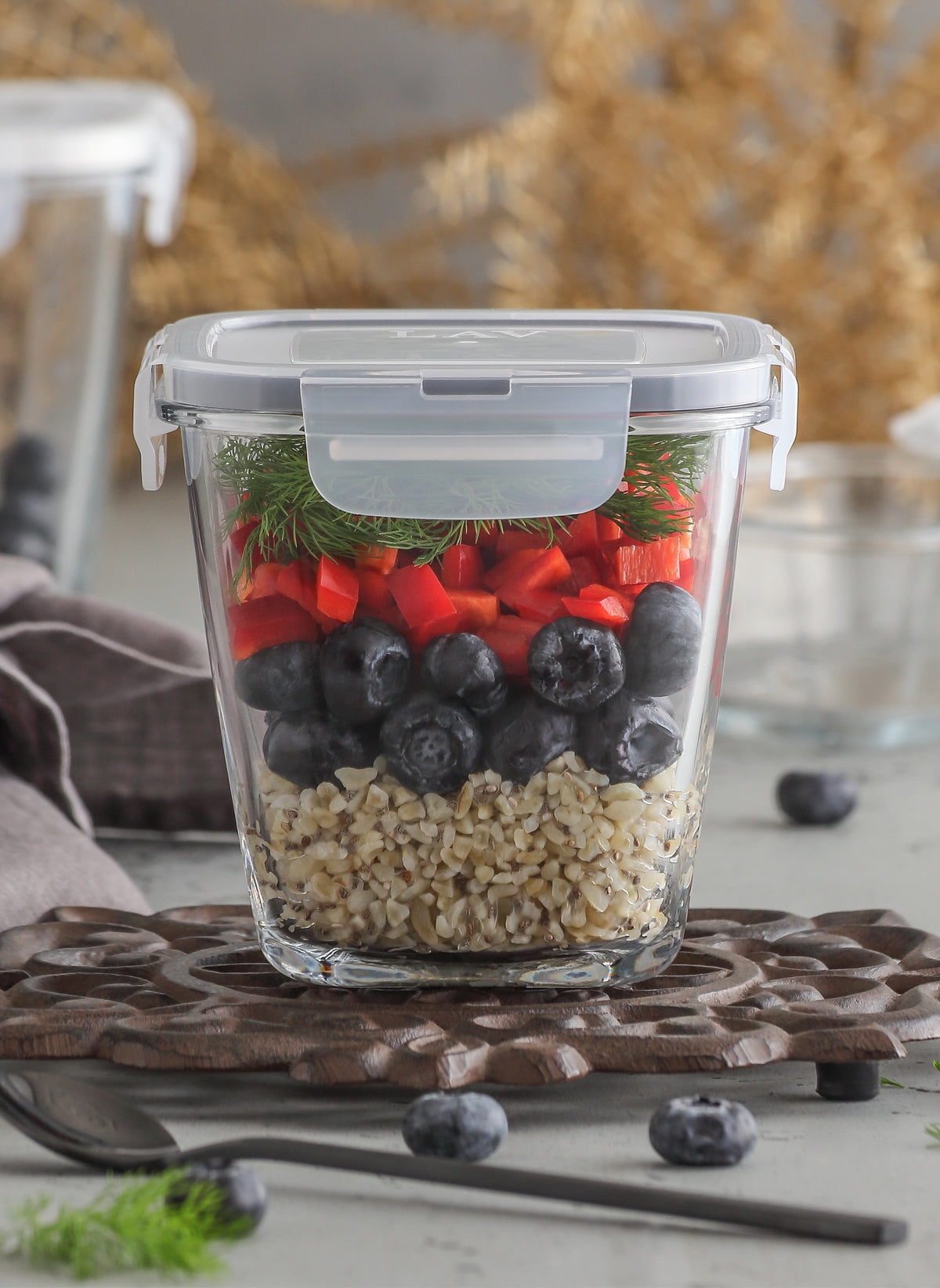 Fresco Cam Saklama Kabı