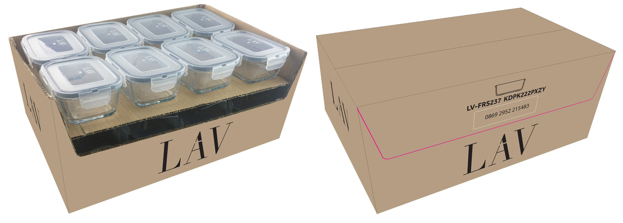 Fresco Cam Saklama Kabı