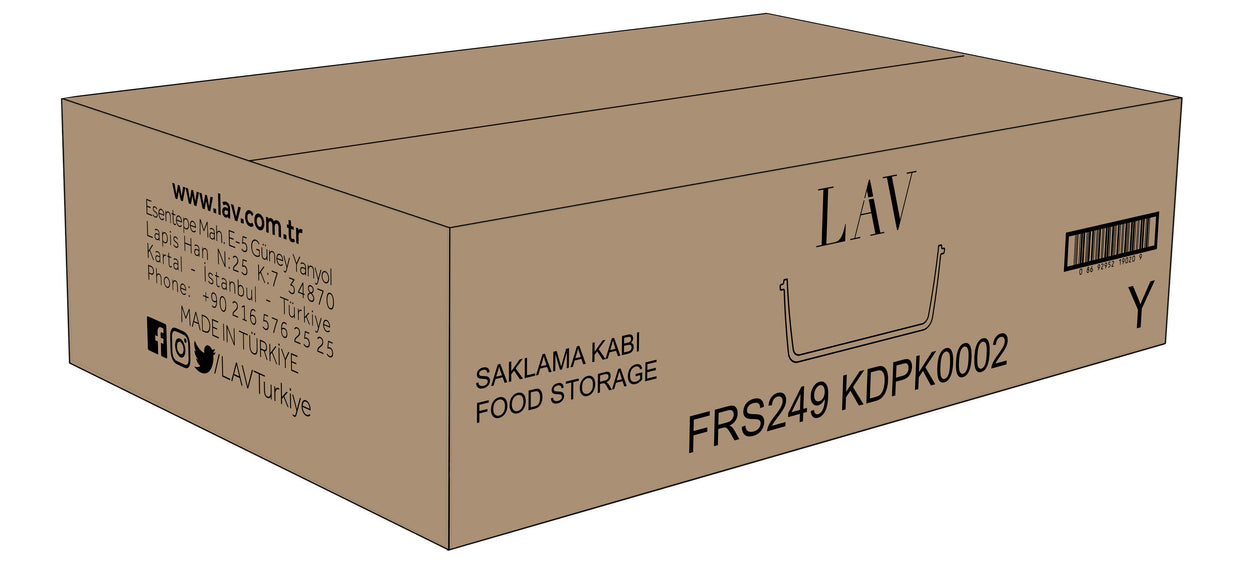 Fresco Cam Saklama Kabı