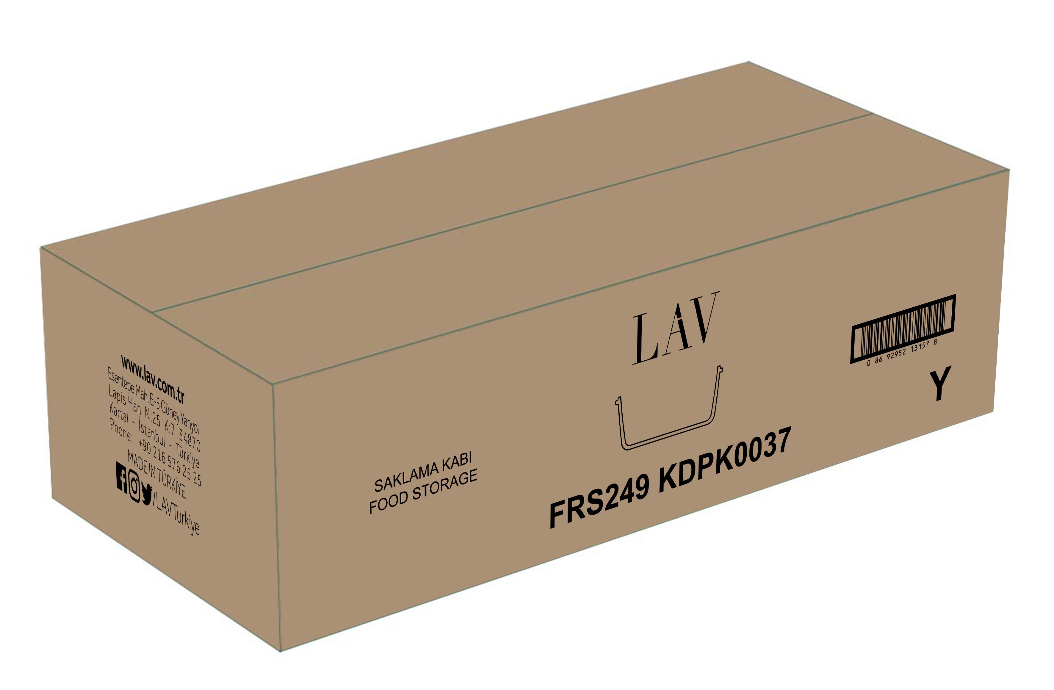 Fresco Cam Saklama Kabı