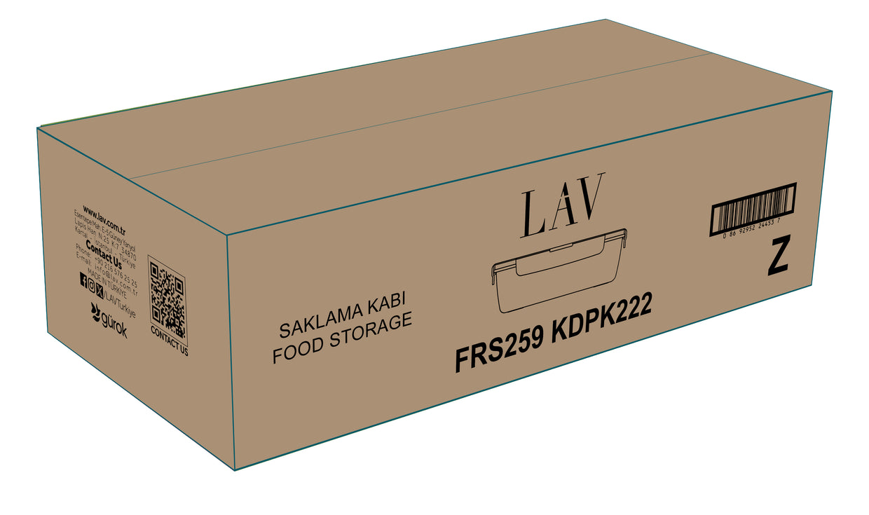 Fresco Cam Saklama Kabı