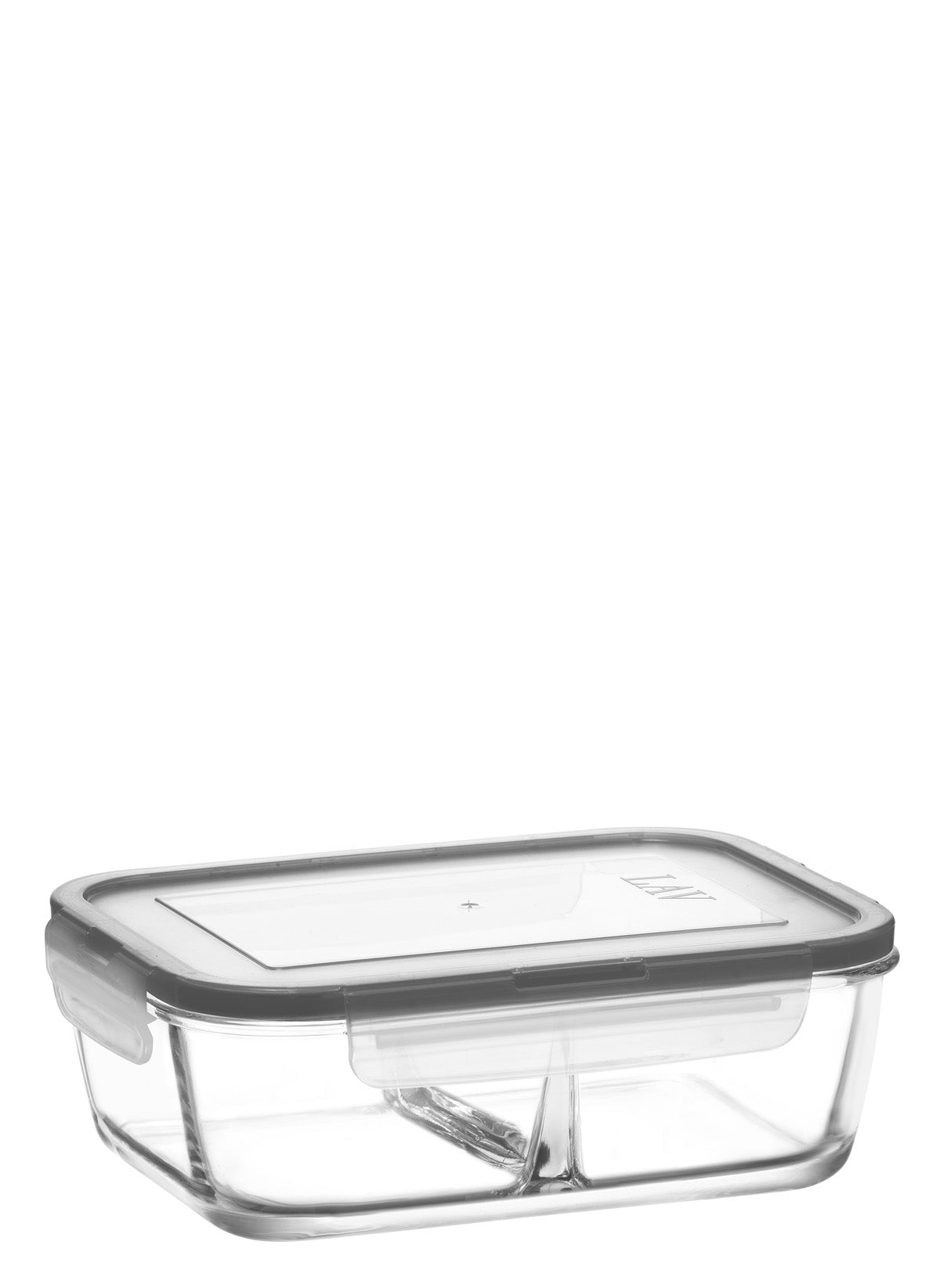 Fresco Cam Bölmeli Saklama Kabı