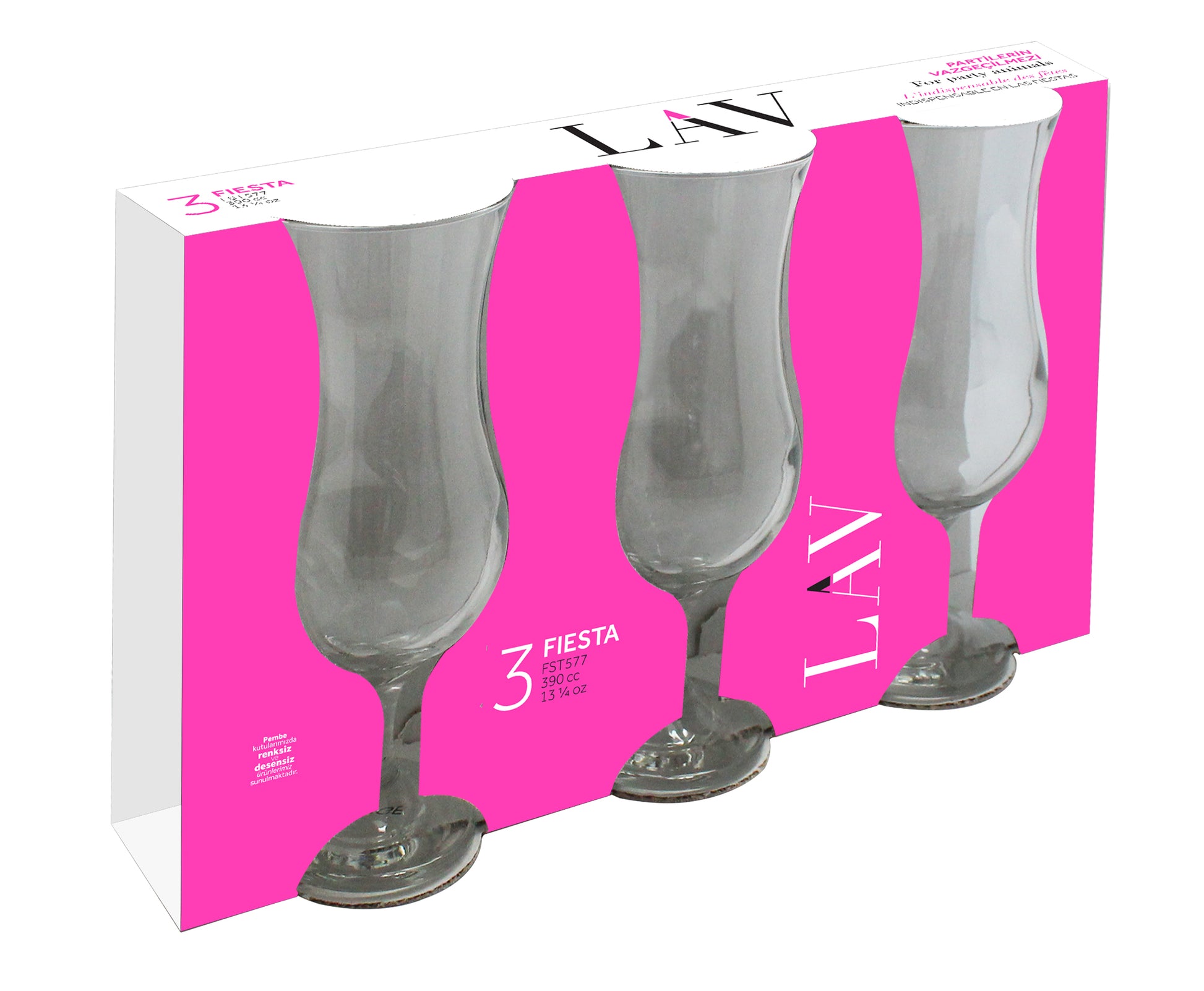 Fiesta Cam Kokteyl Bardağı