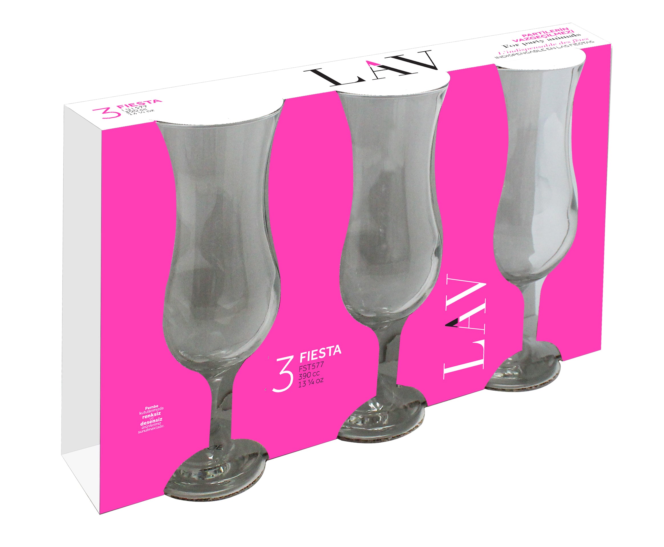 Fiesta Cam Kokteyl Bardağı