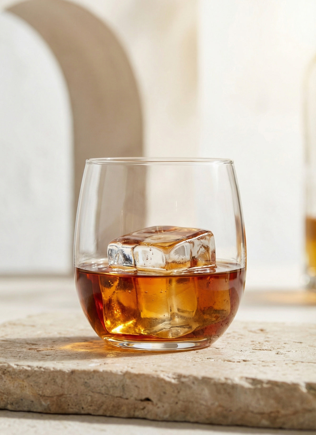 Gaia Cam Viski Bardağı