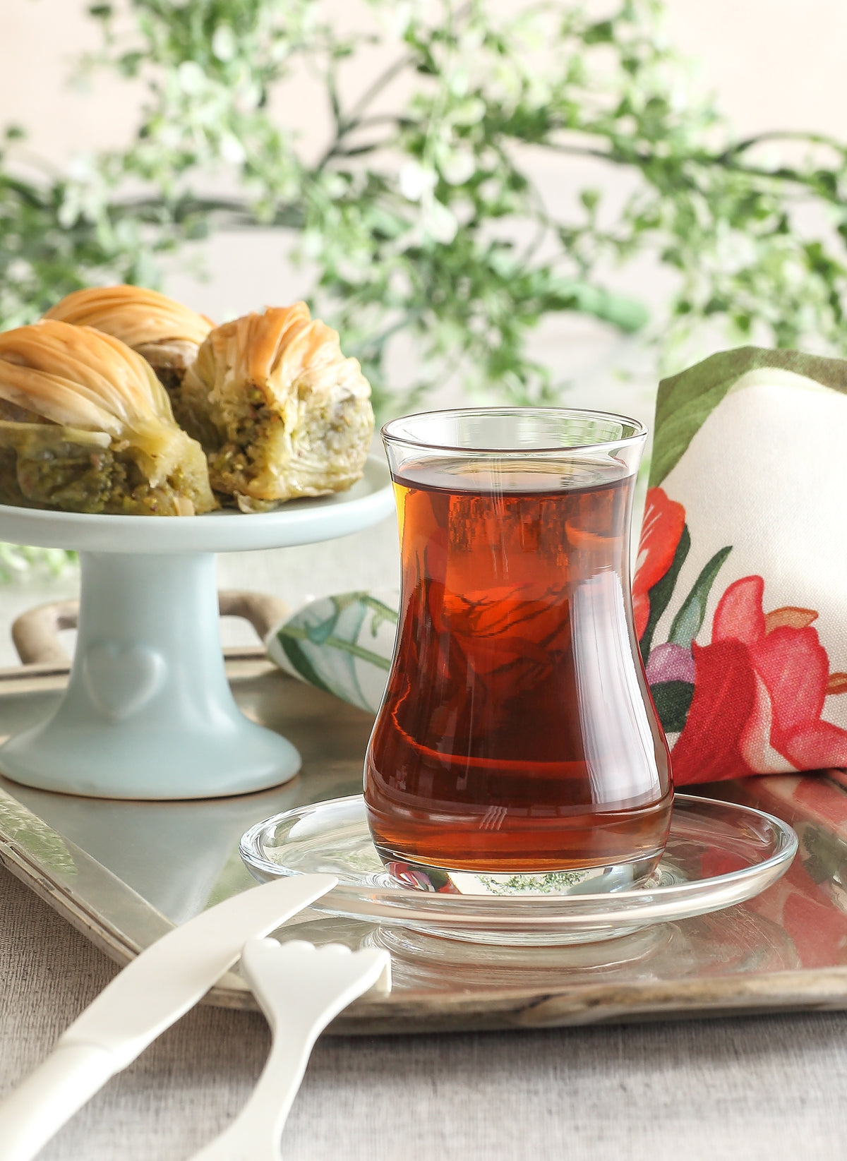 Gina Cam Çay Seti