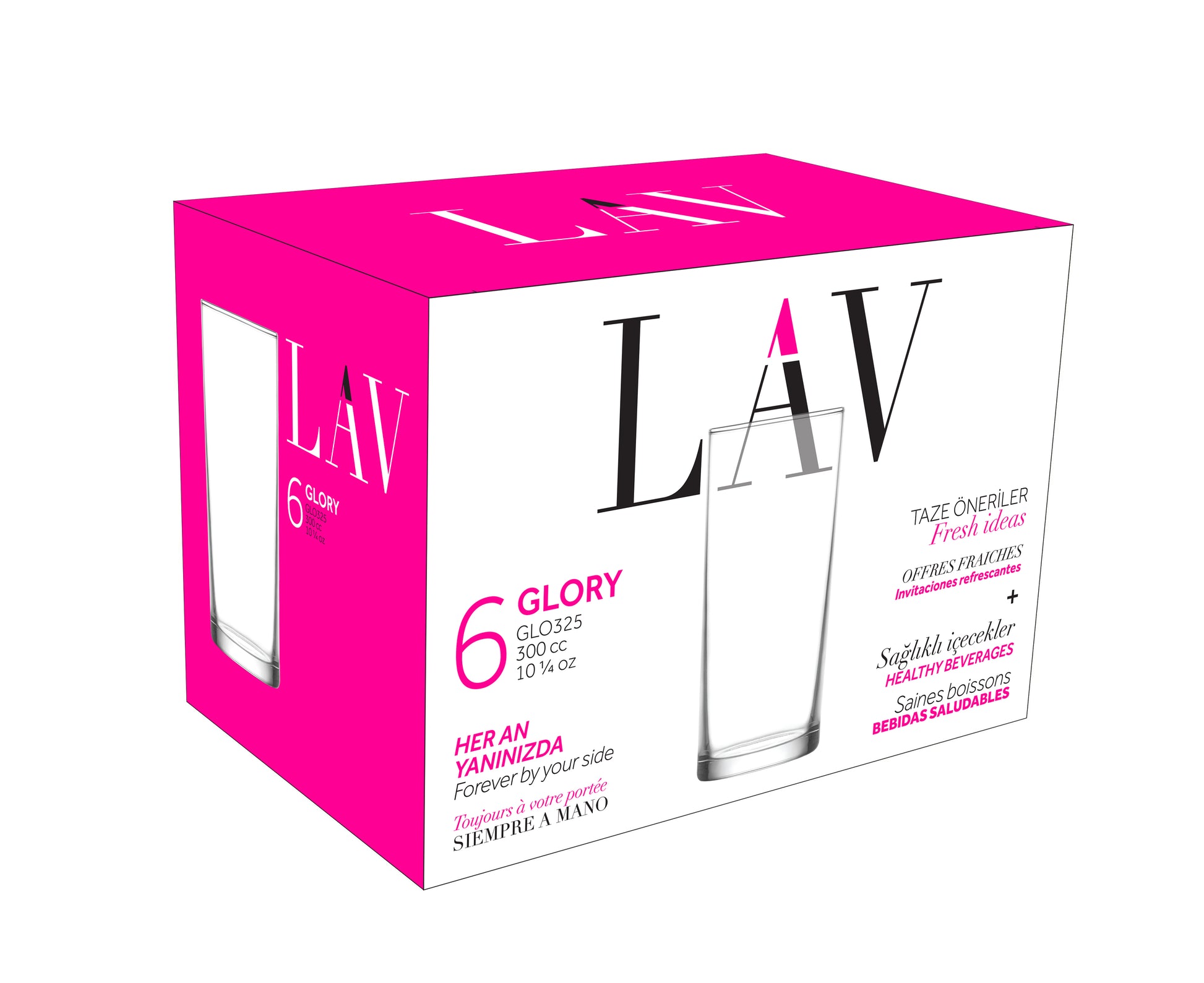 Glory Cam Meşrubat Bardağı