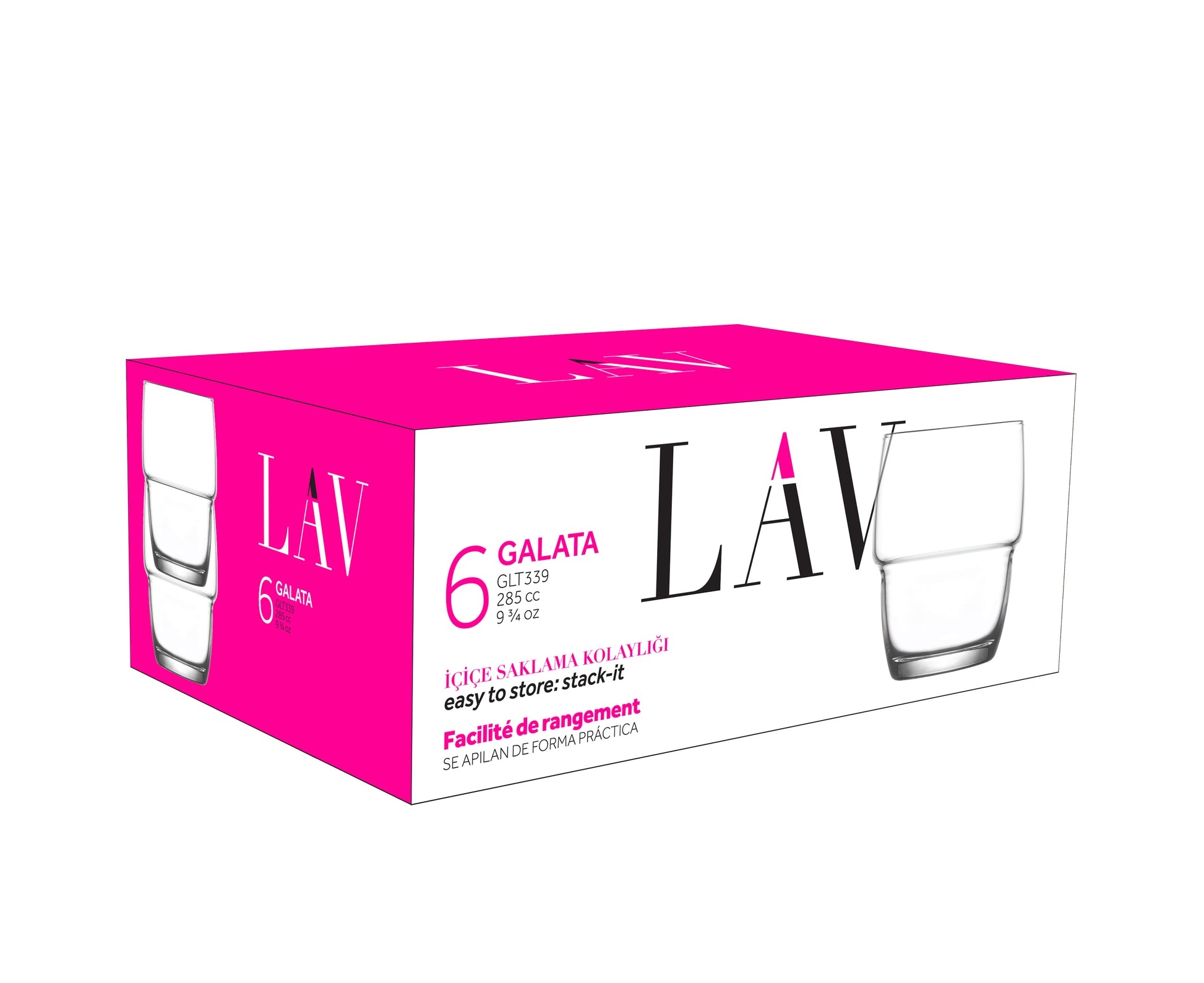 Galata Cam Viski Bardağı