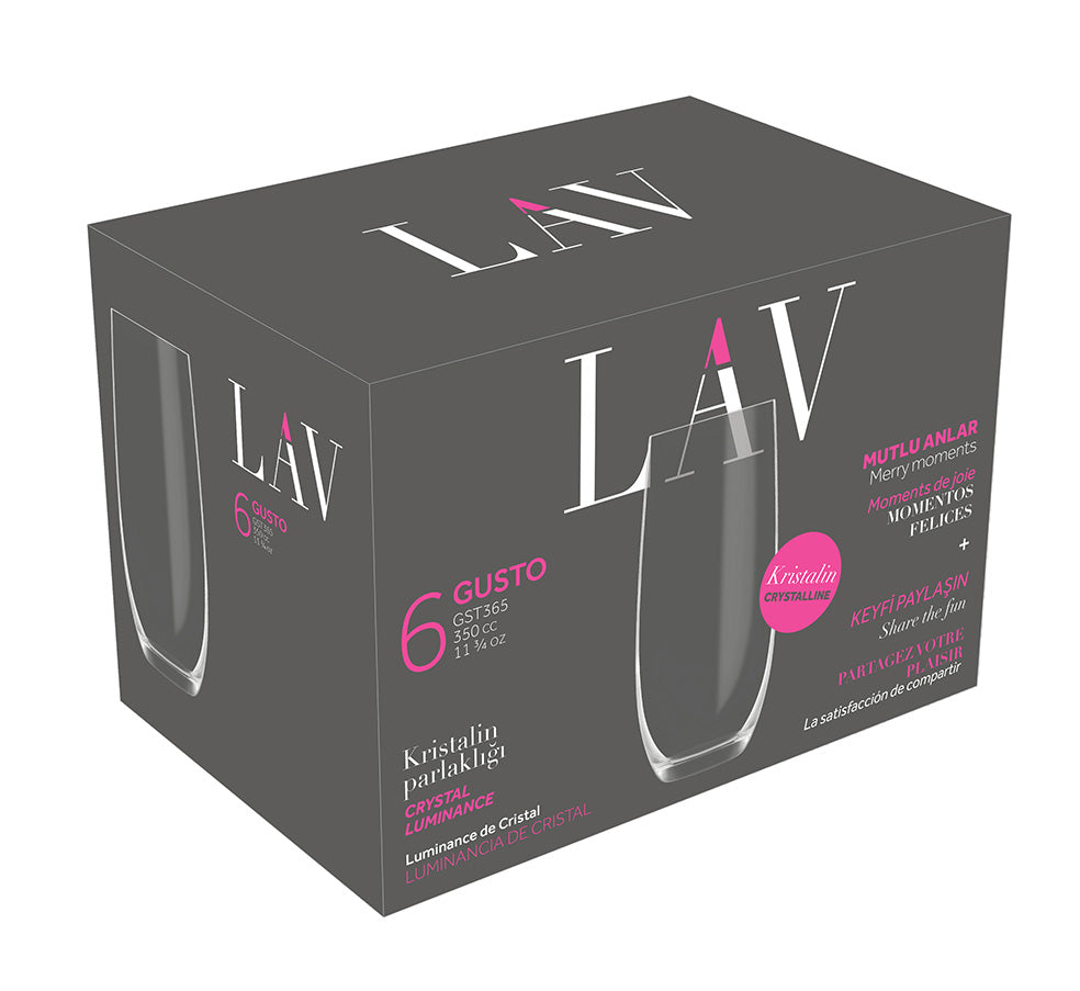 Gusto Cam Meşrubat Bardağı