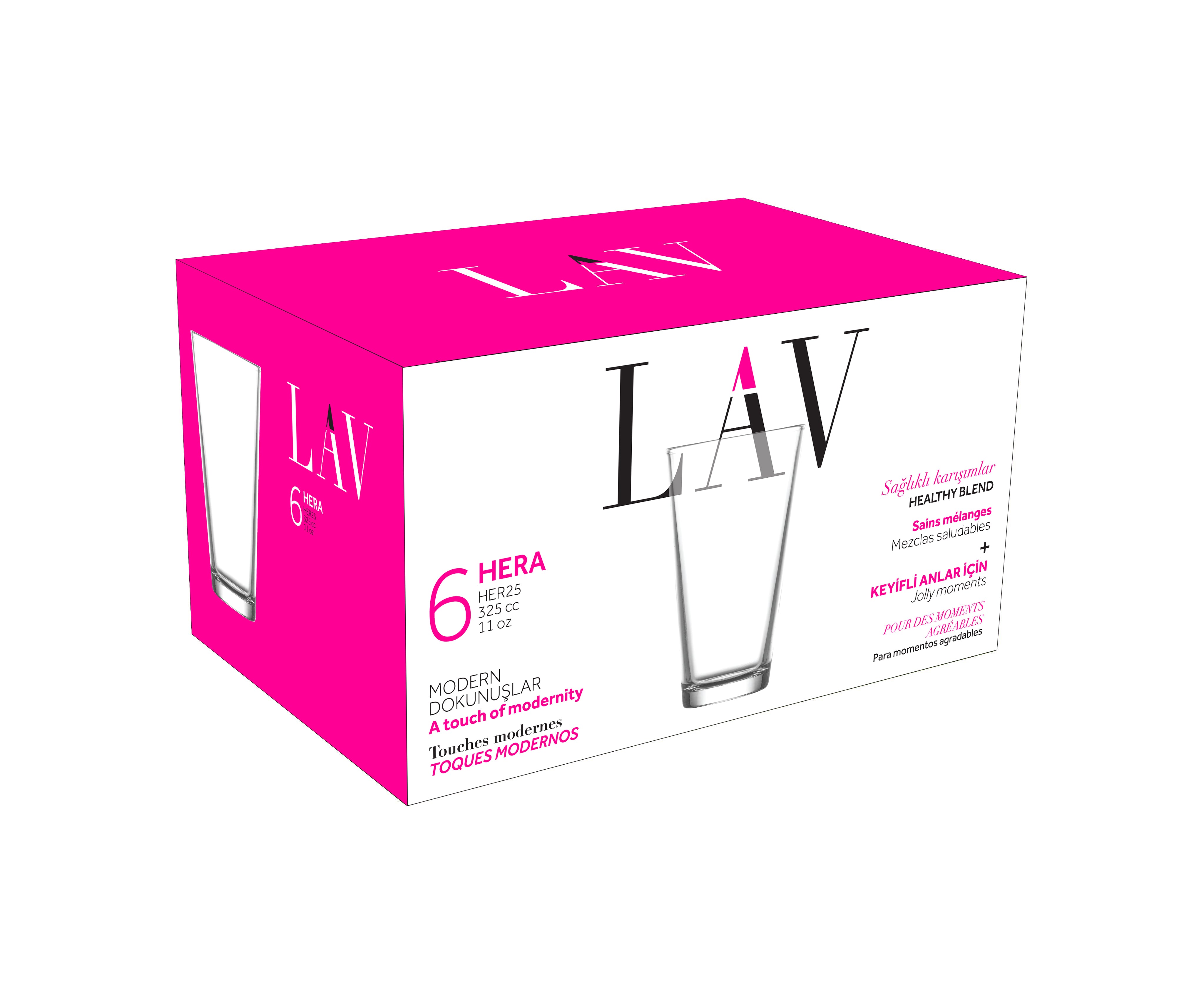 Hera Cam Meşrubat Bardağı