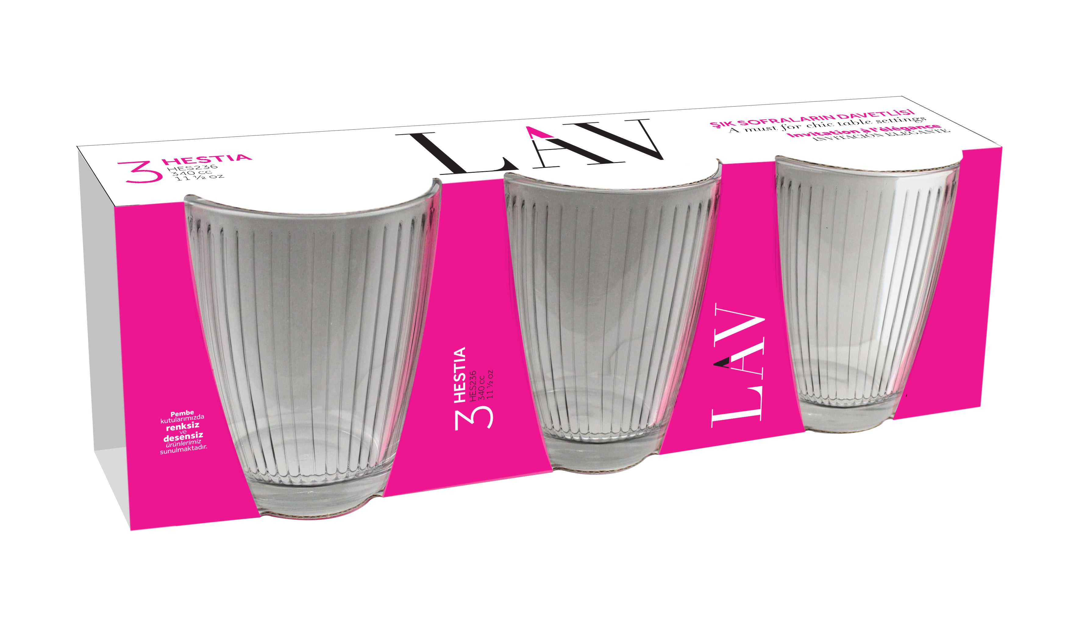 Hestia Cam Viski Bardağı