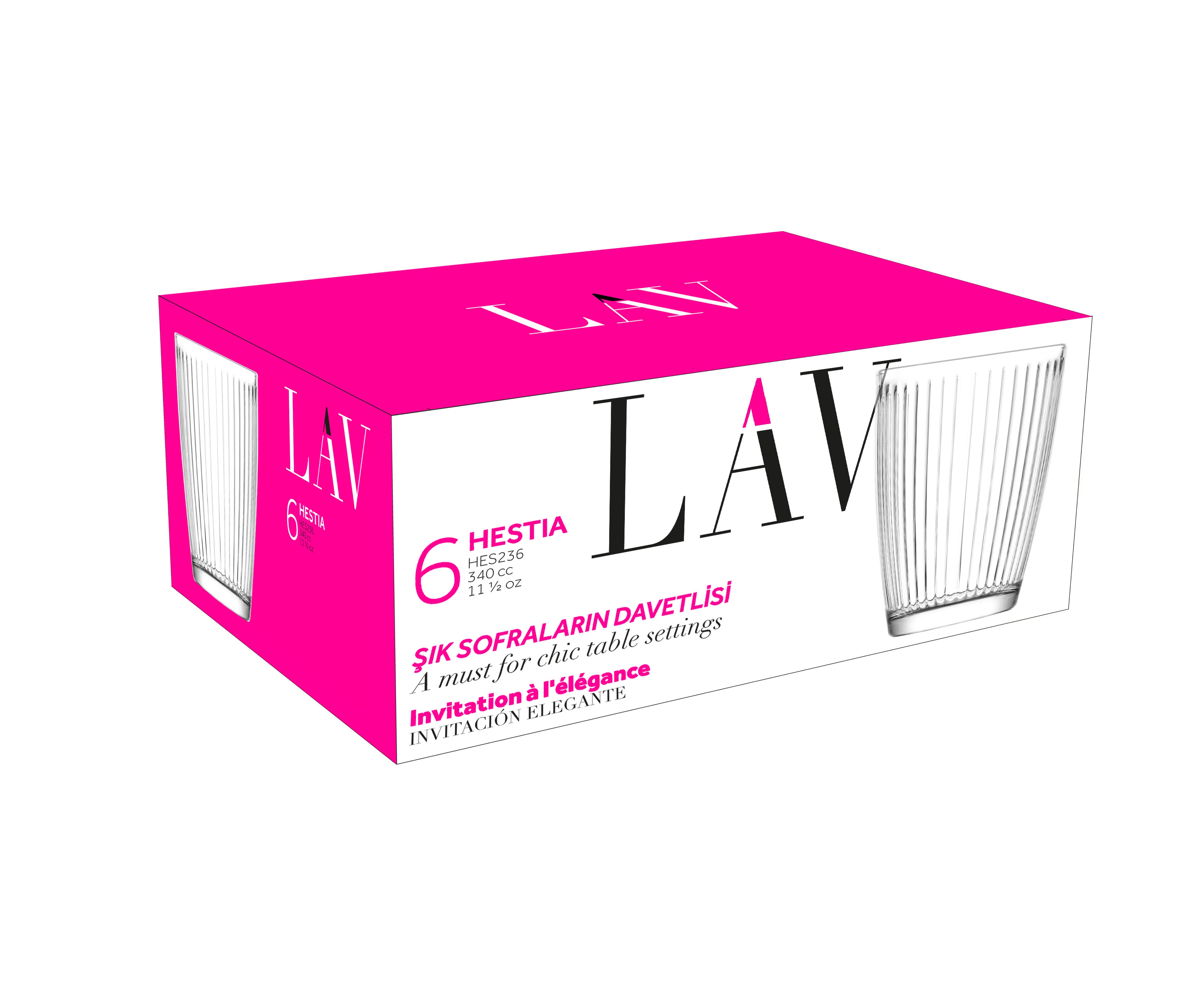 Hestia Cam Viski Bardağı