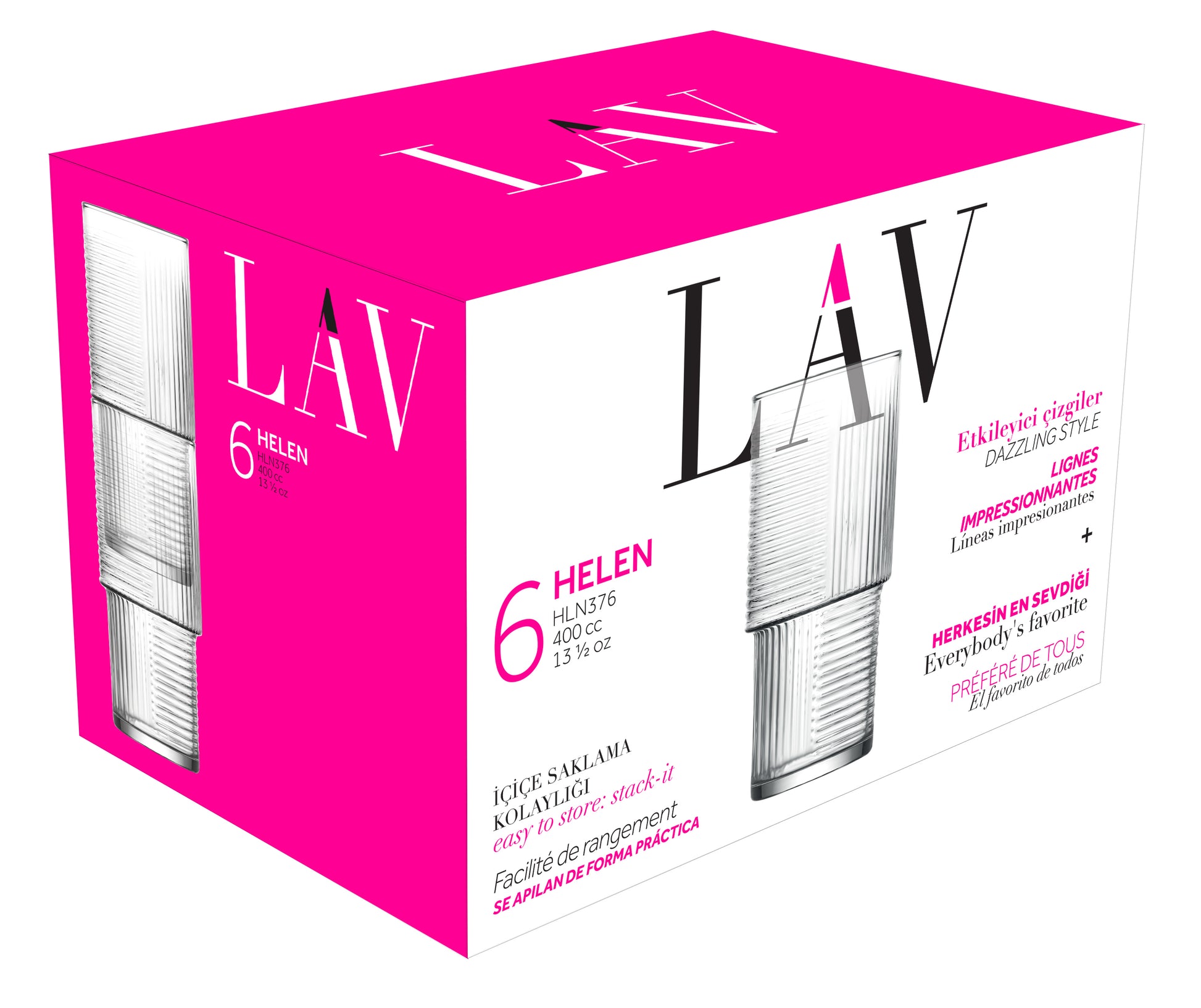 Helen Cam Meşrubat Bardağı