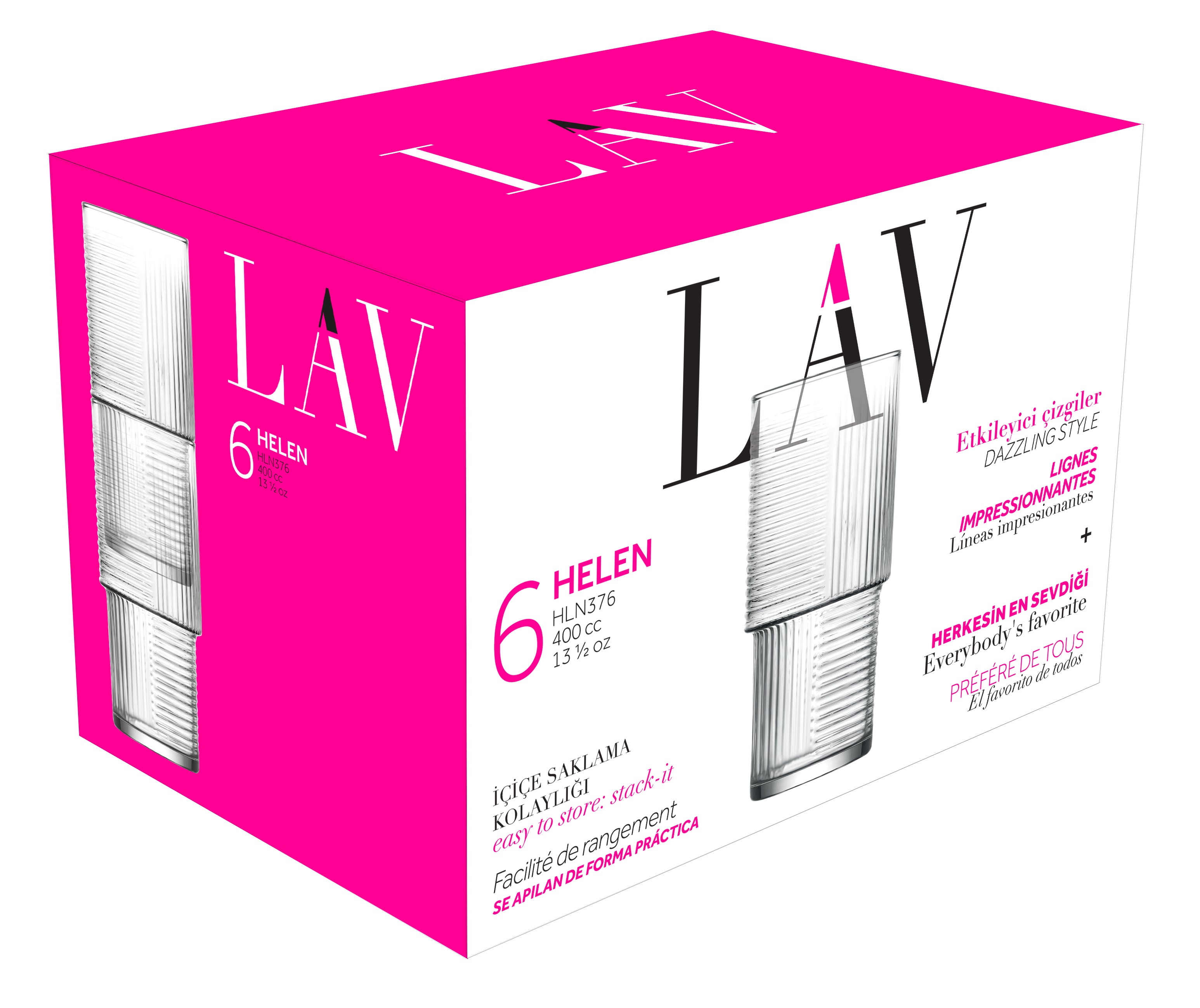 Helen Cam Meşrubat Bardağı