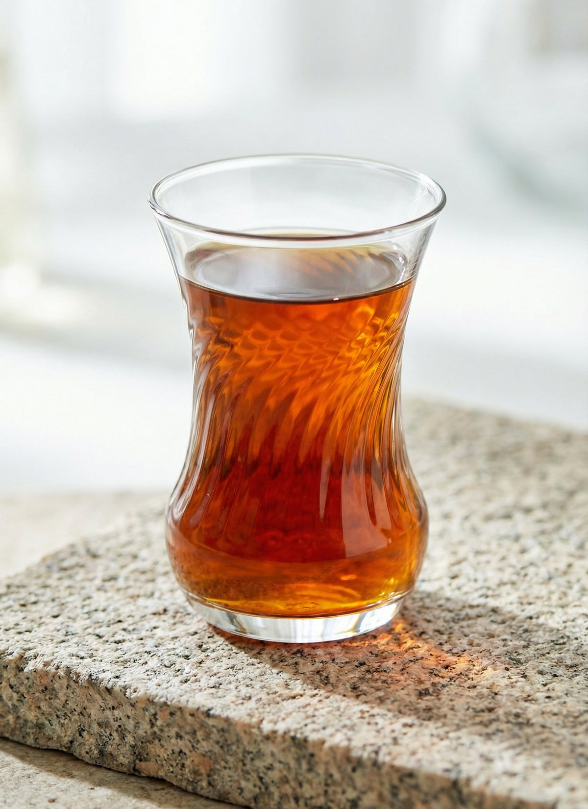 İnci Cam Çay Bardağı