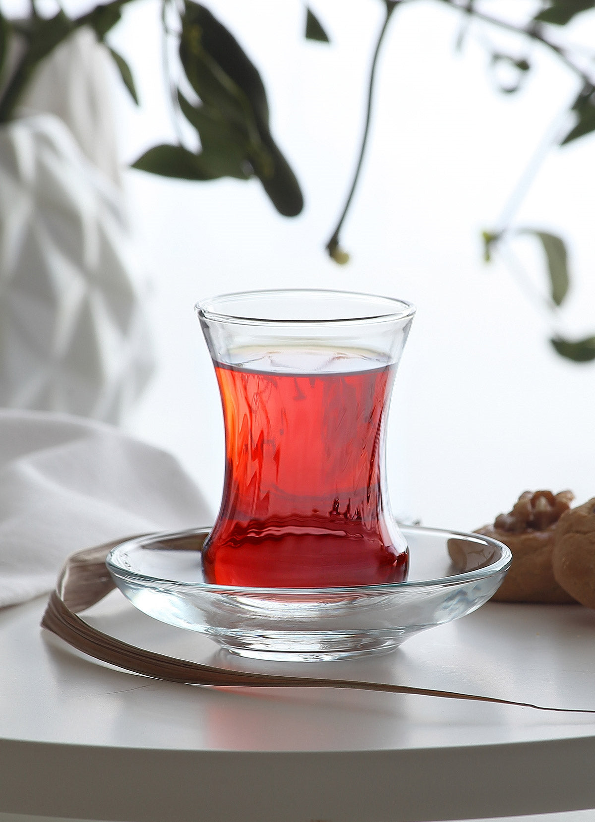 İnci Cam Çay Bardağı