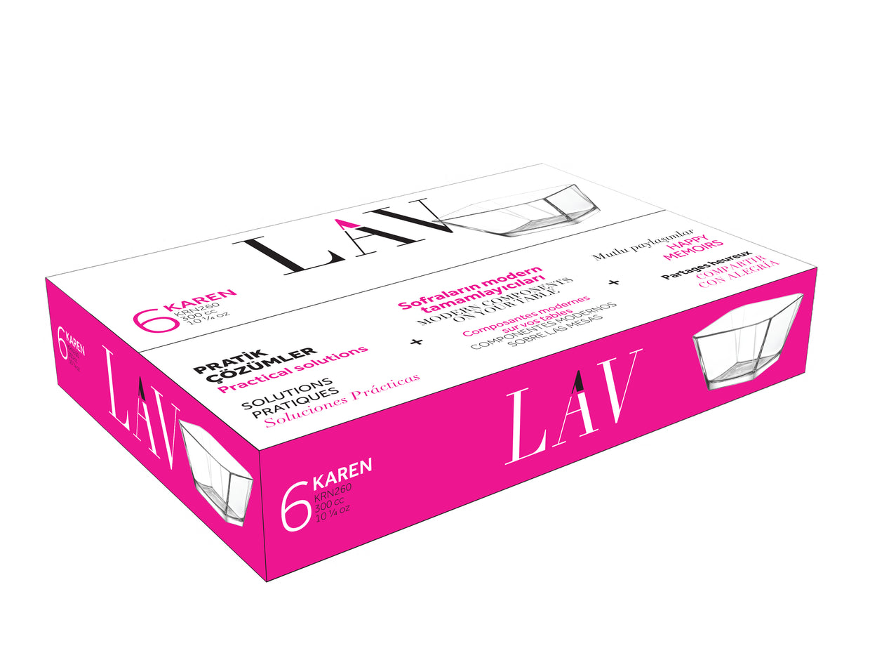 Karen Cam Çorba Kasesi