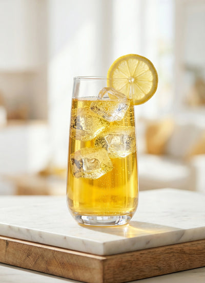 Lal Cam Meşrubat Bardağı