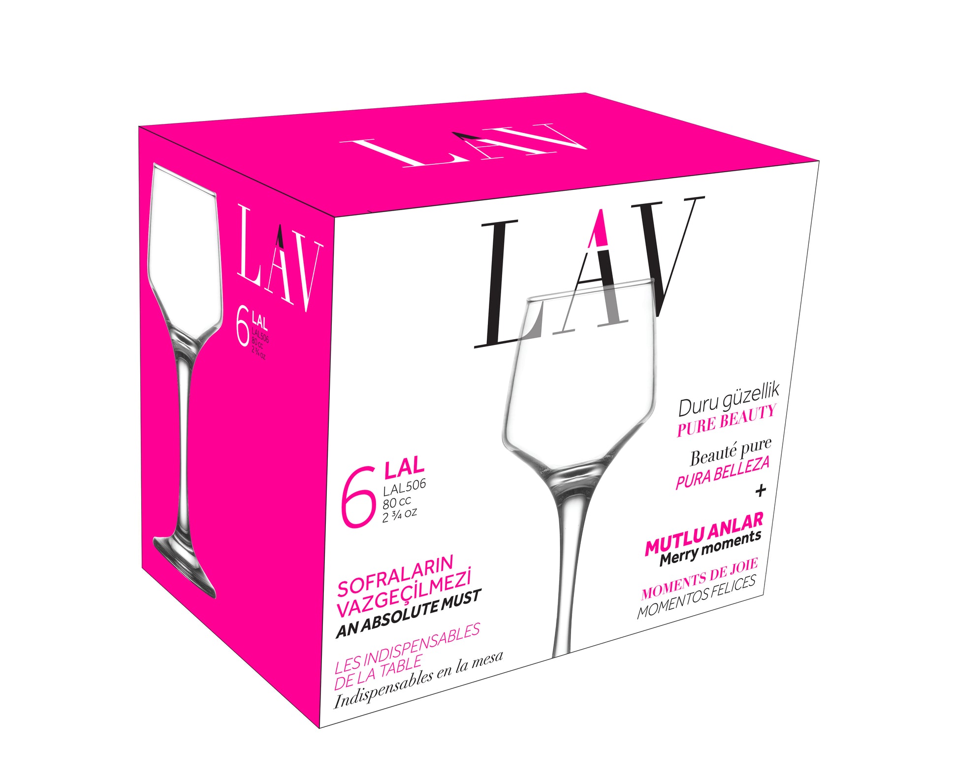 Lal Cam Likör Kadehi