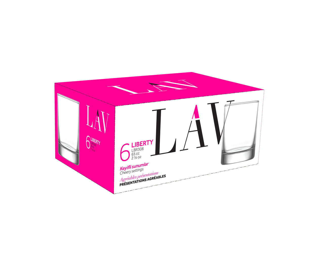 Liberty Cam Likör Bardağı