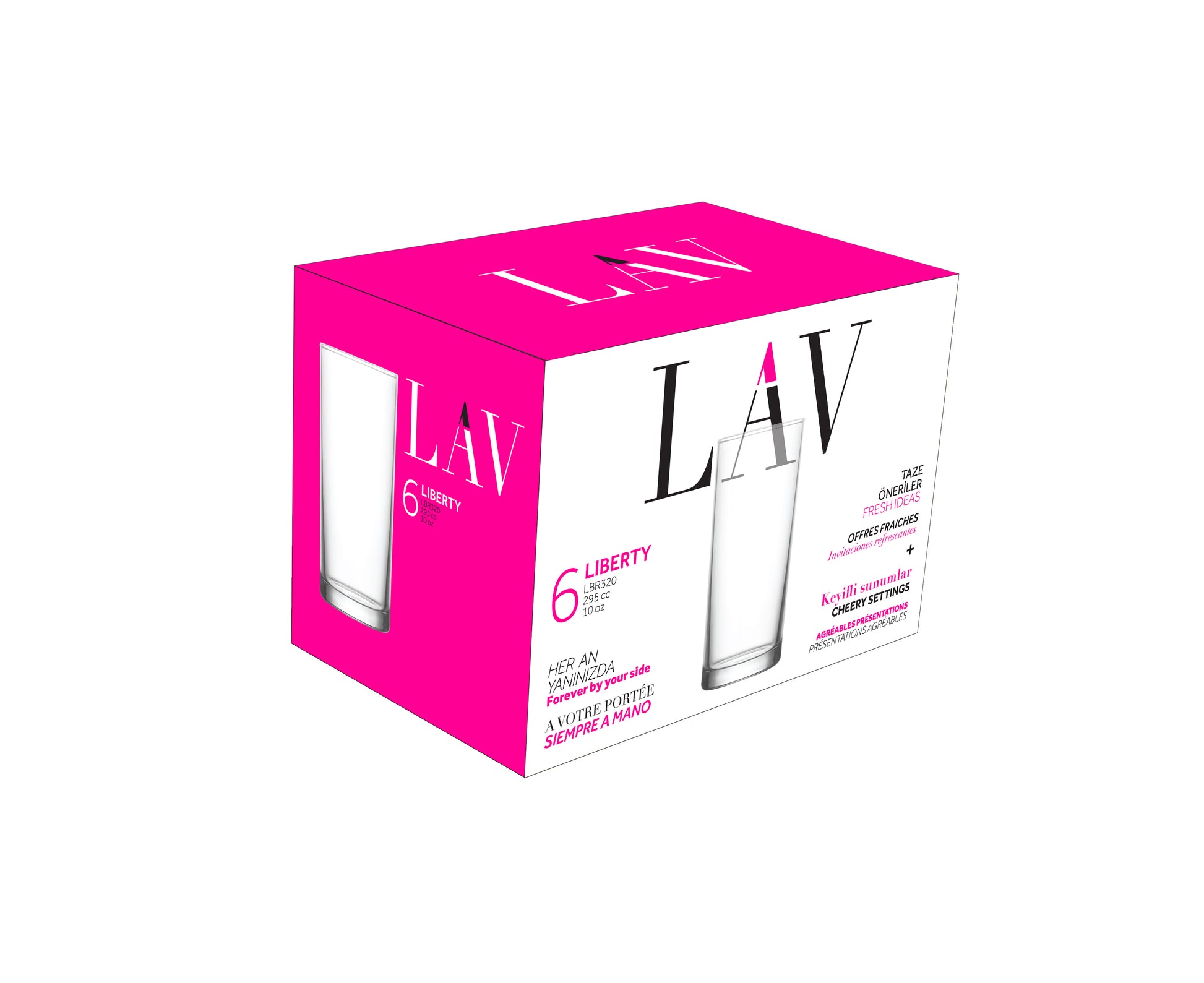 Liberty Cam Meşrubat Bardağı