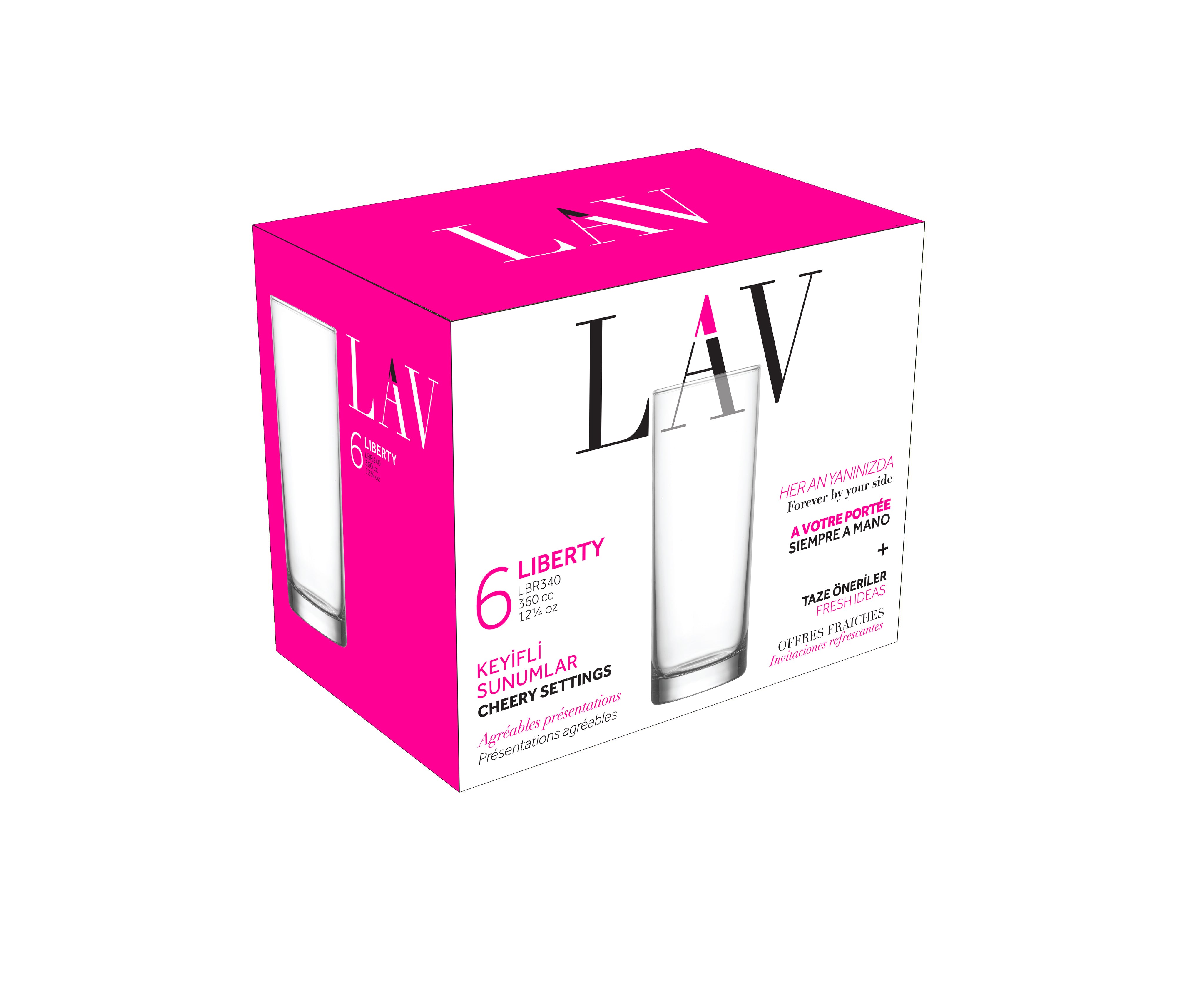 Liberty Cam Meşrubat Bardağı