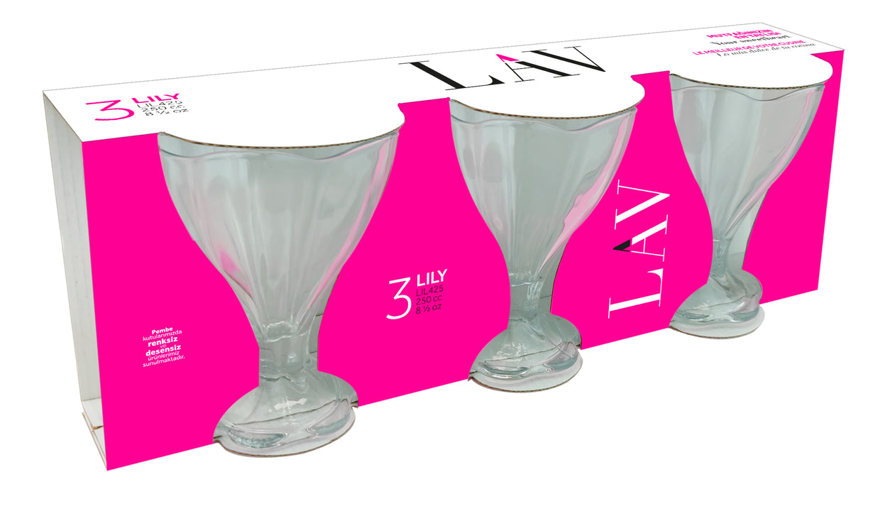 Lily Cam Dondurma & Tatlı Kasesi