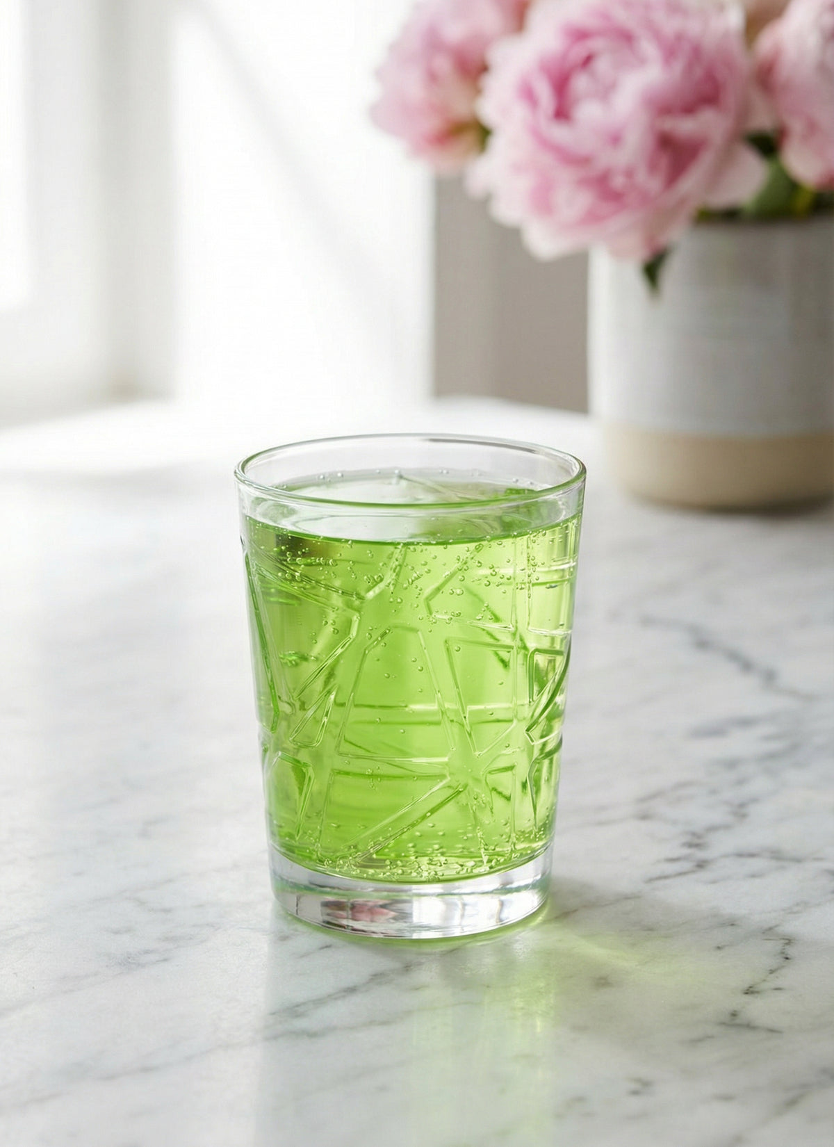 Line Cam Su Bardağı