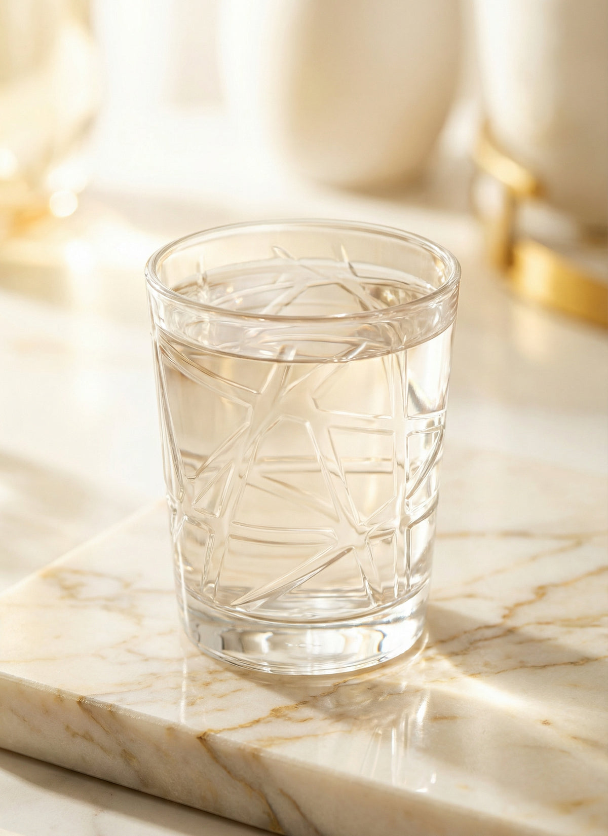 Line Cam Su Bardağı