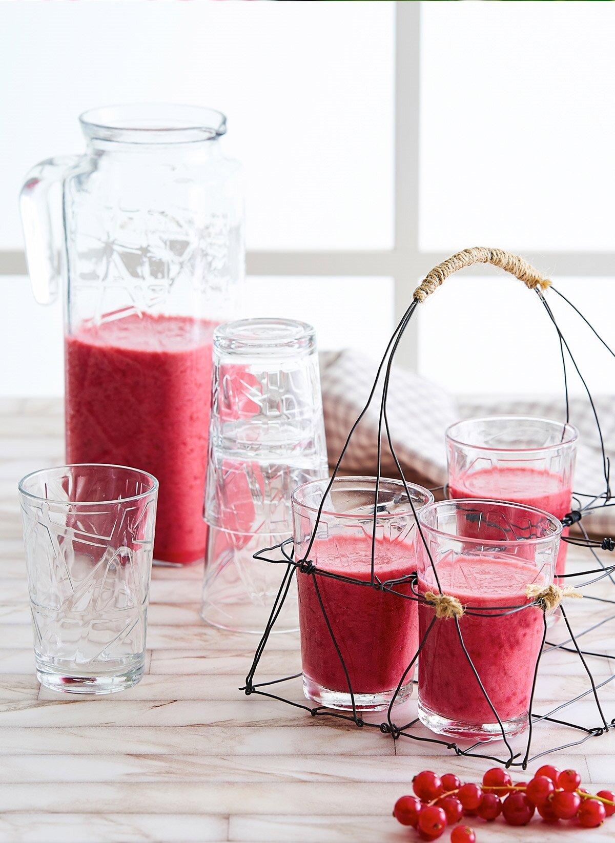 Line Cam Su Bardağı