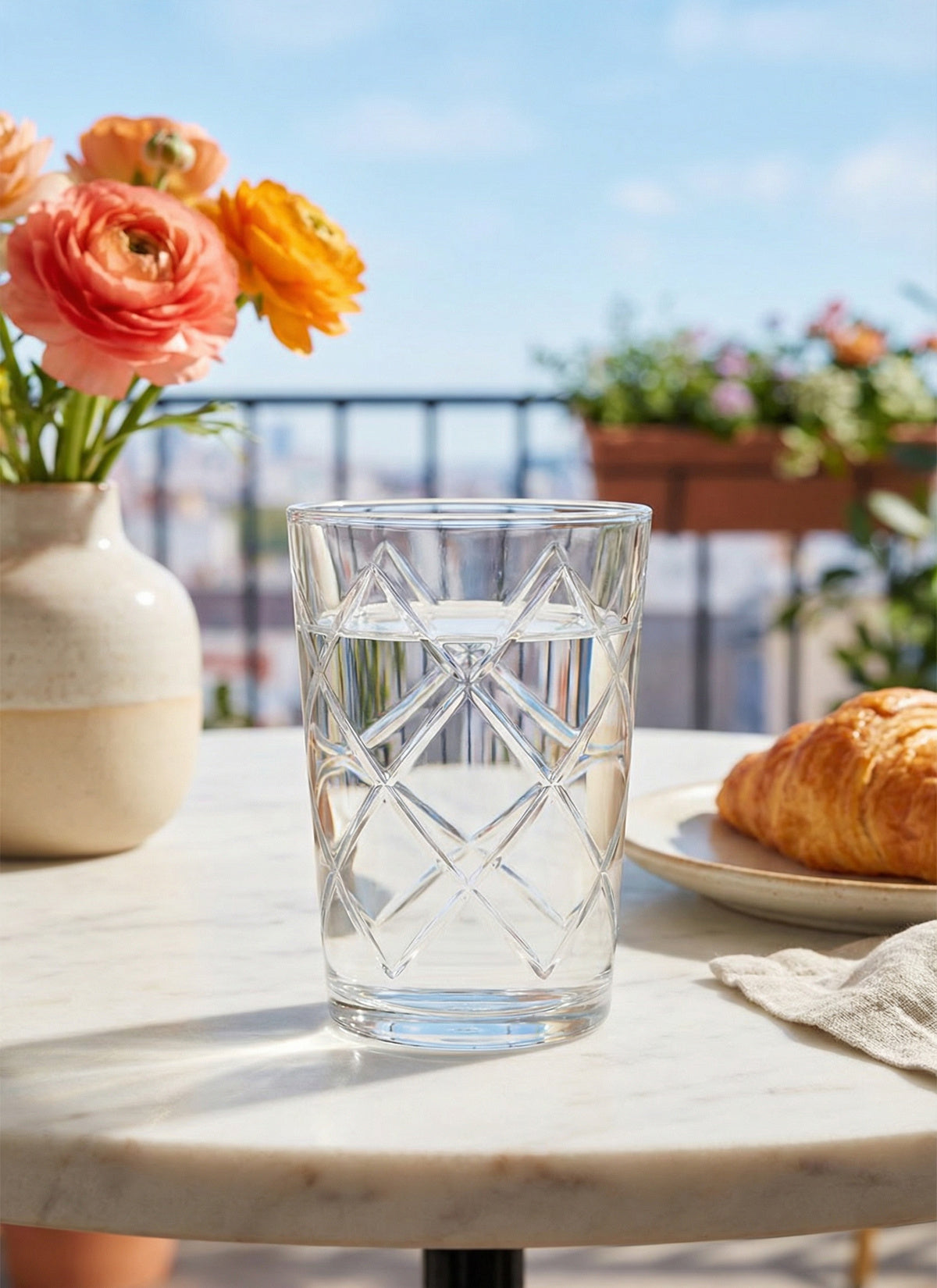 Mevsim Cam Su Bardağı