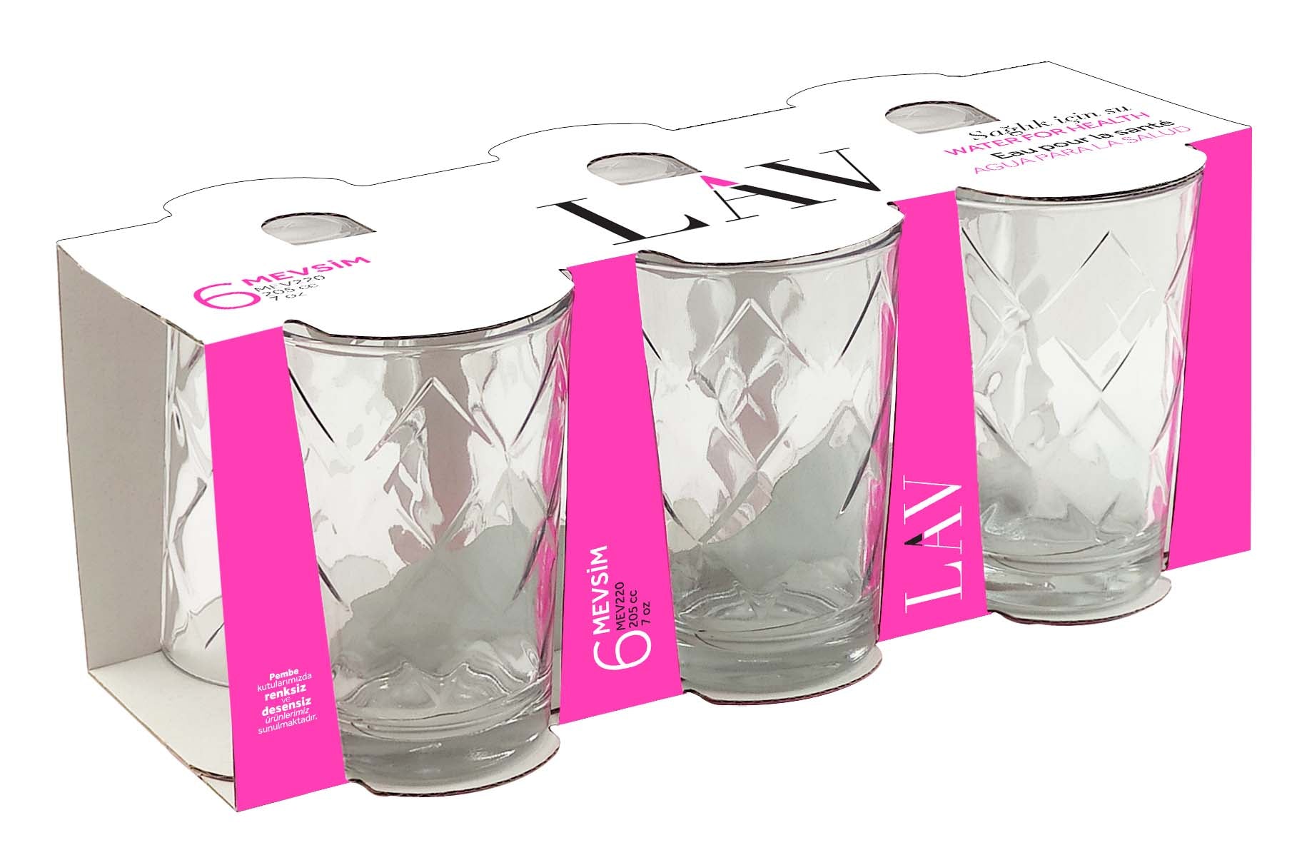 Mevsim Cam Su Bardağı