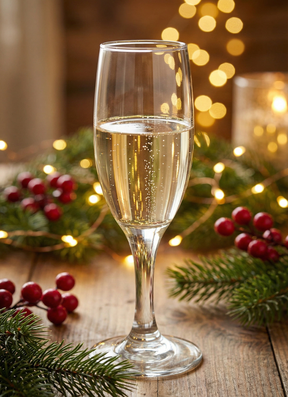 Misket Cam Şampanya Kadehi