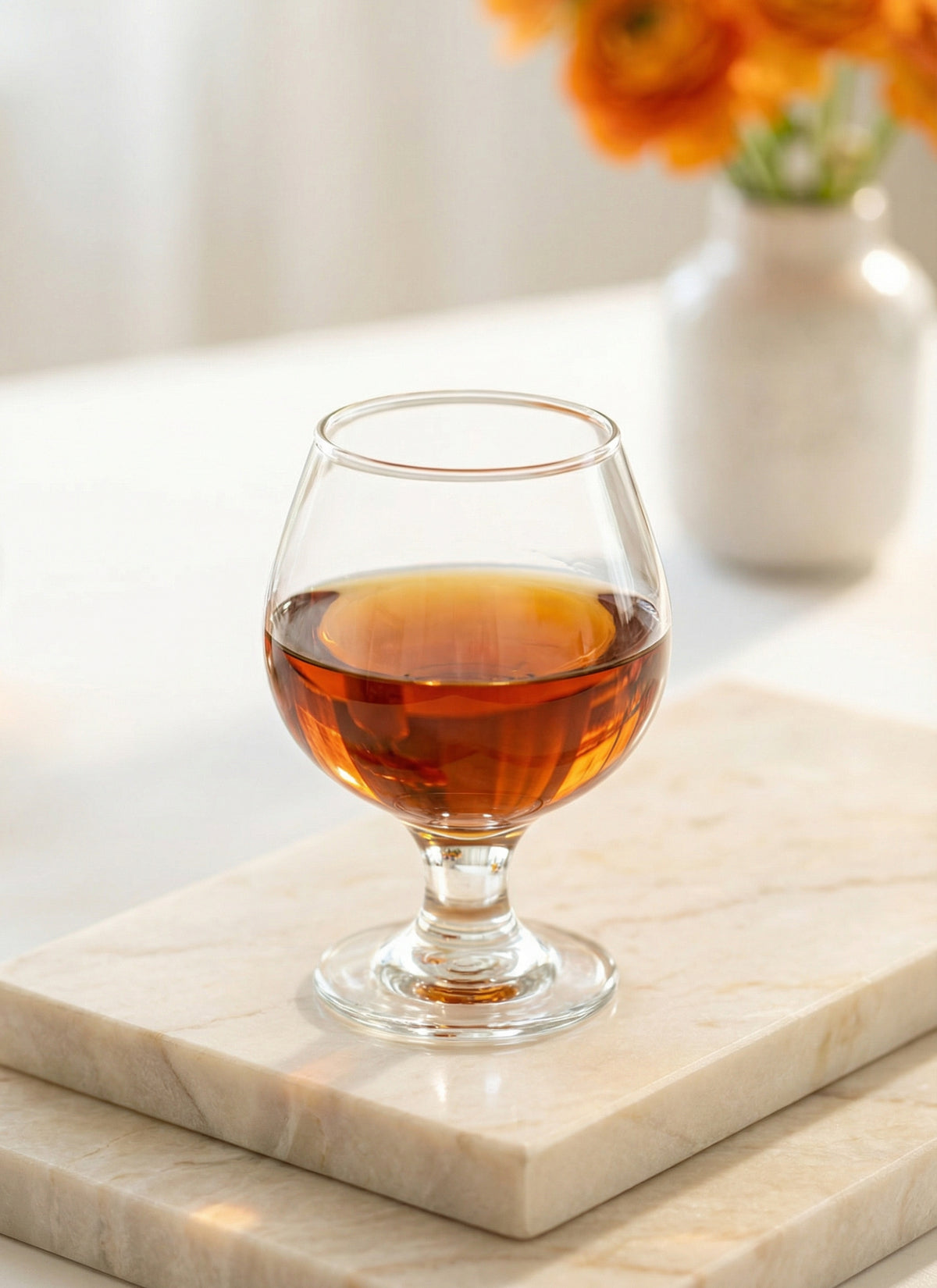 Misket Cam Konyak Bardağı