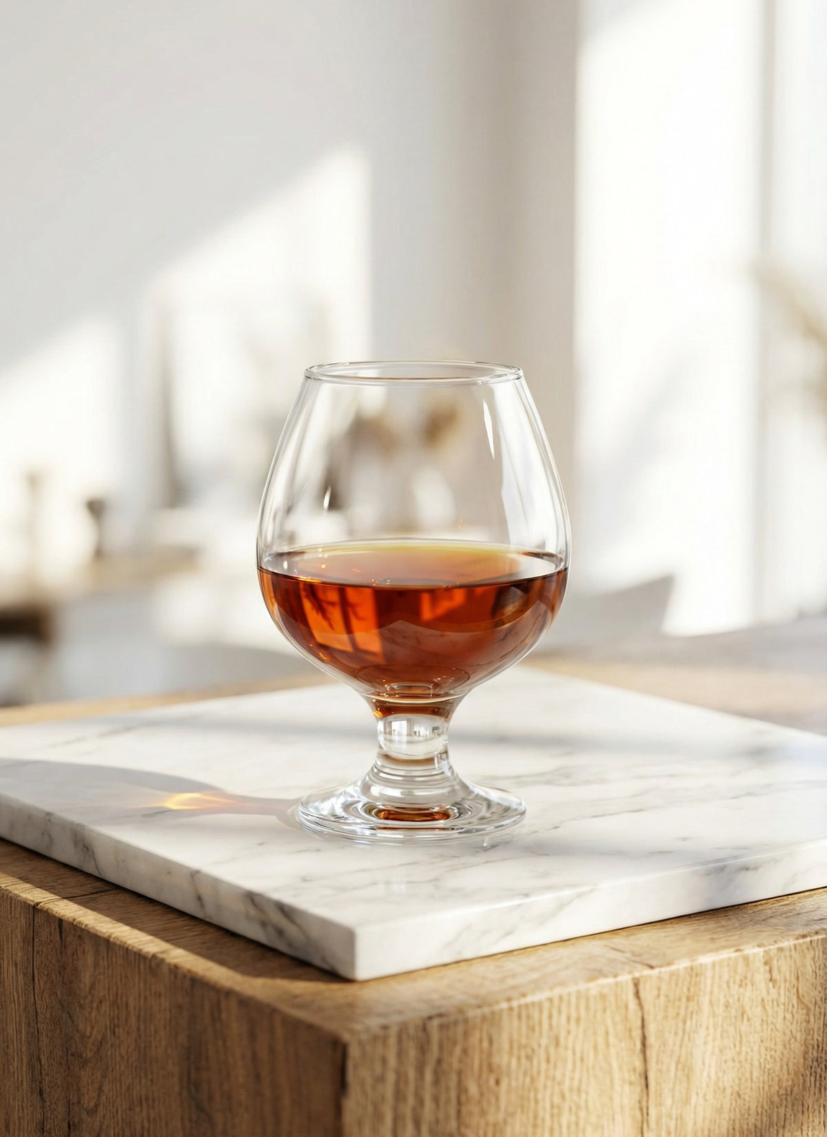 Misket Cam Konyak Bardağı