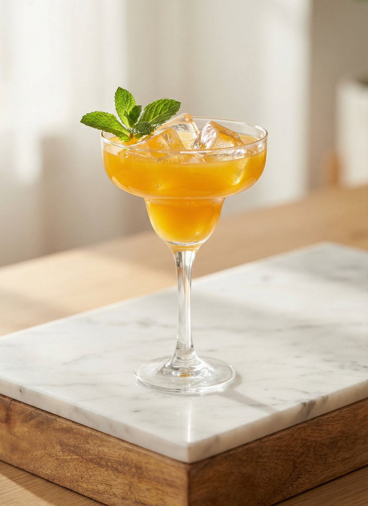 Misket Cam Kokteyl Bardağı