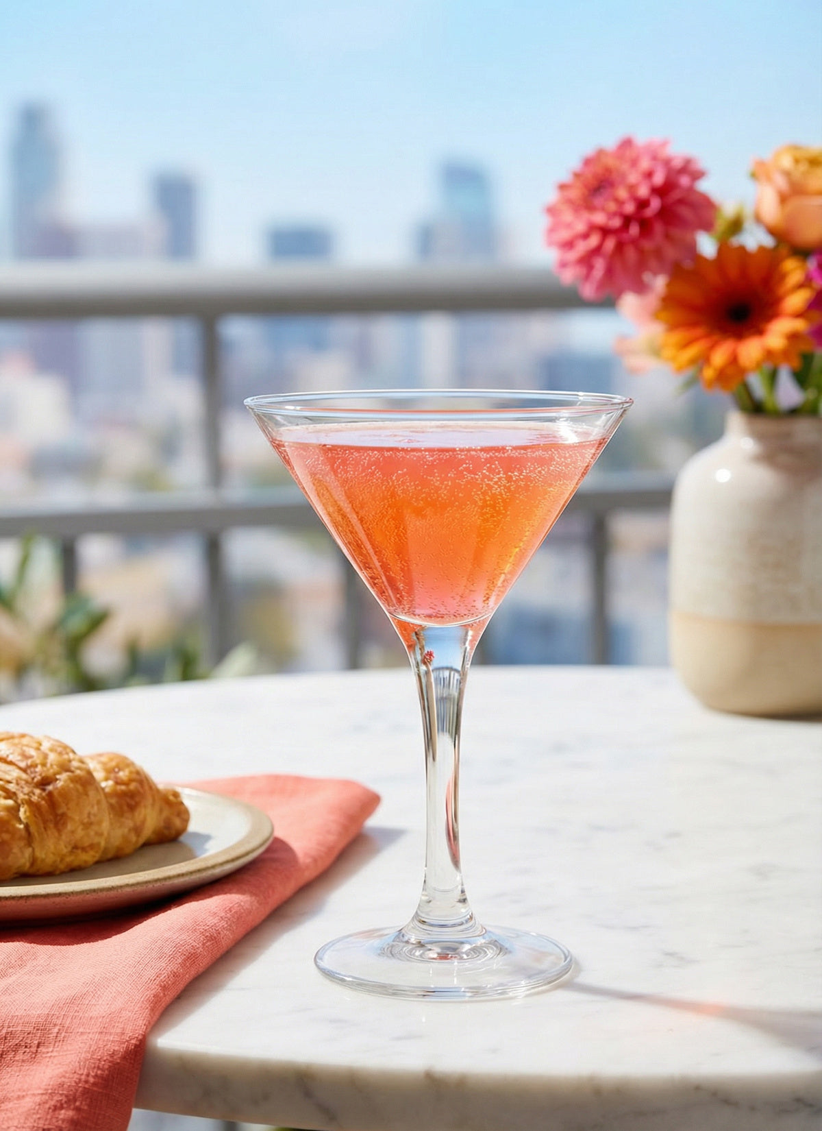 Misket Cam Kokteyl Bardağı