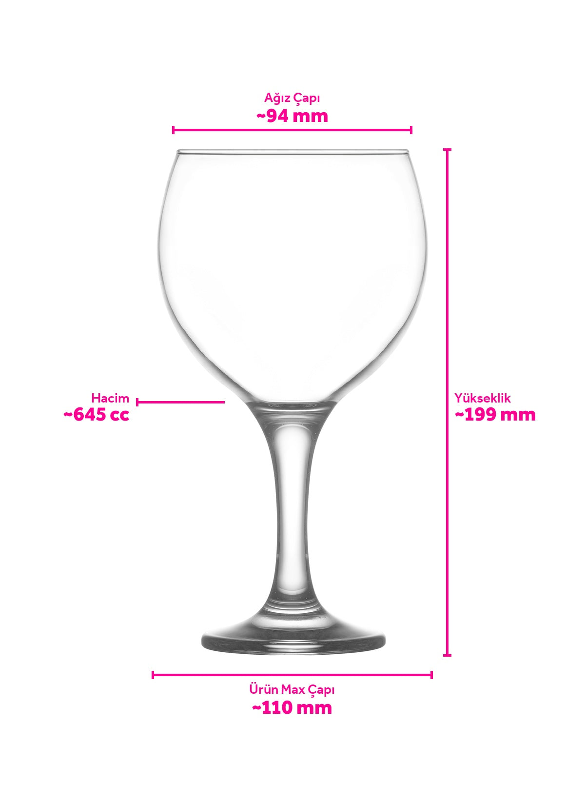 Misket Cam Goblet