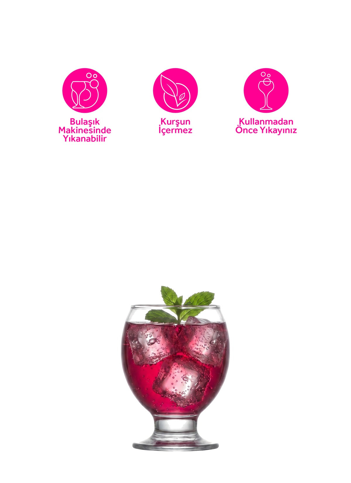 Nectar Cam Meşrubat Bardağı