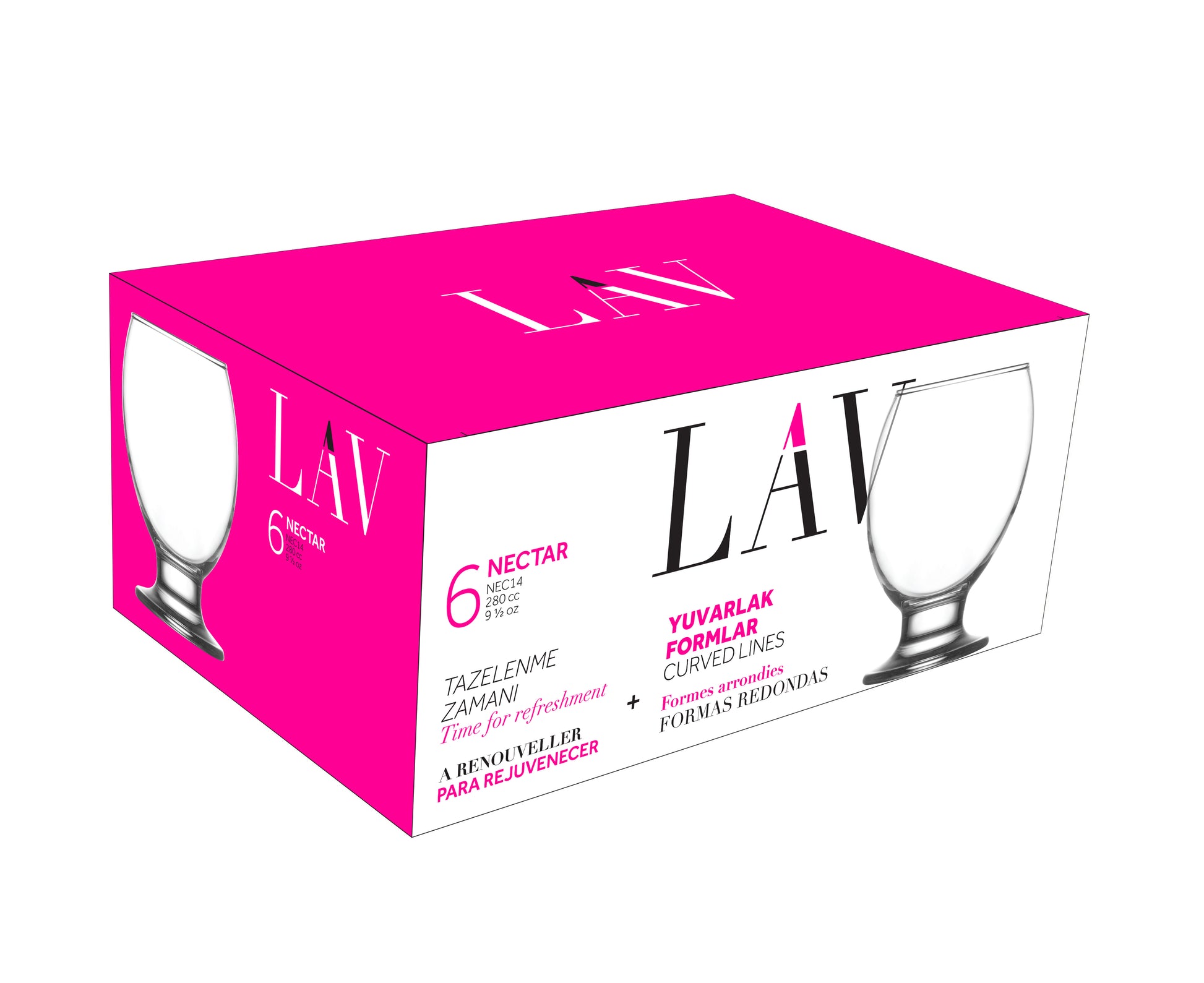 Nectar Cam Meşrubat Bardağı