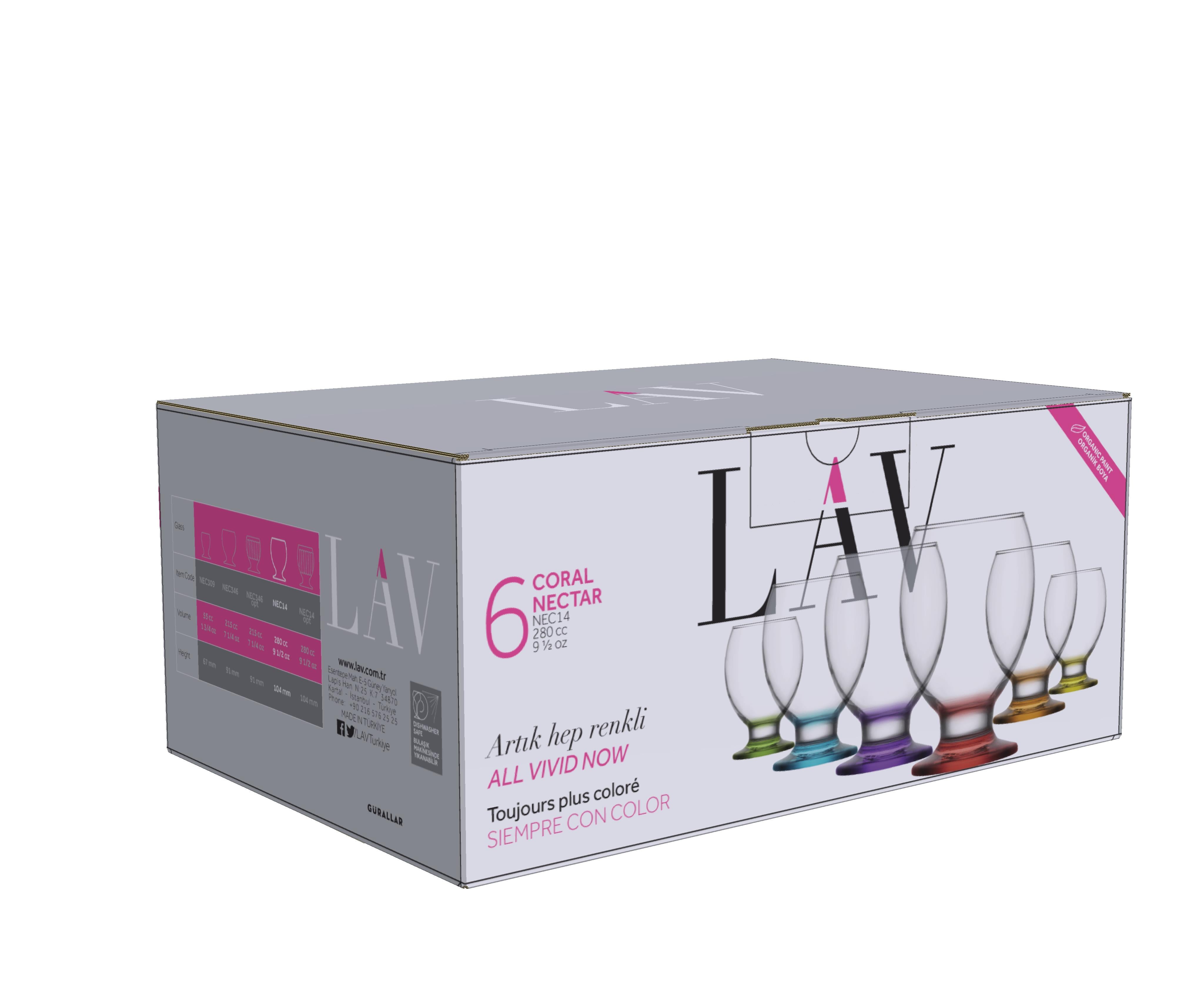 Nectar Cam Meşrubat Bardağı