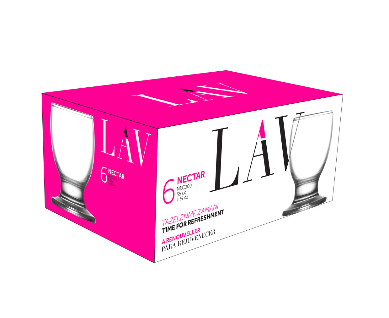 Nectar Cam Likör Bardağı