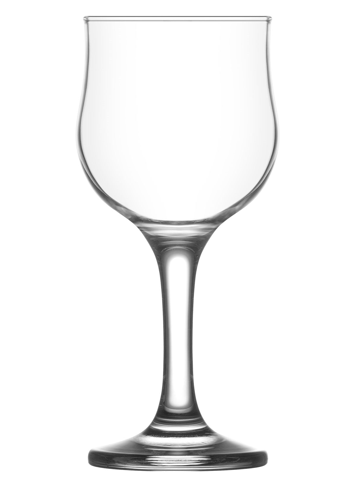 Nevakar Cam Beyaz Şarap Kadehi