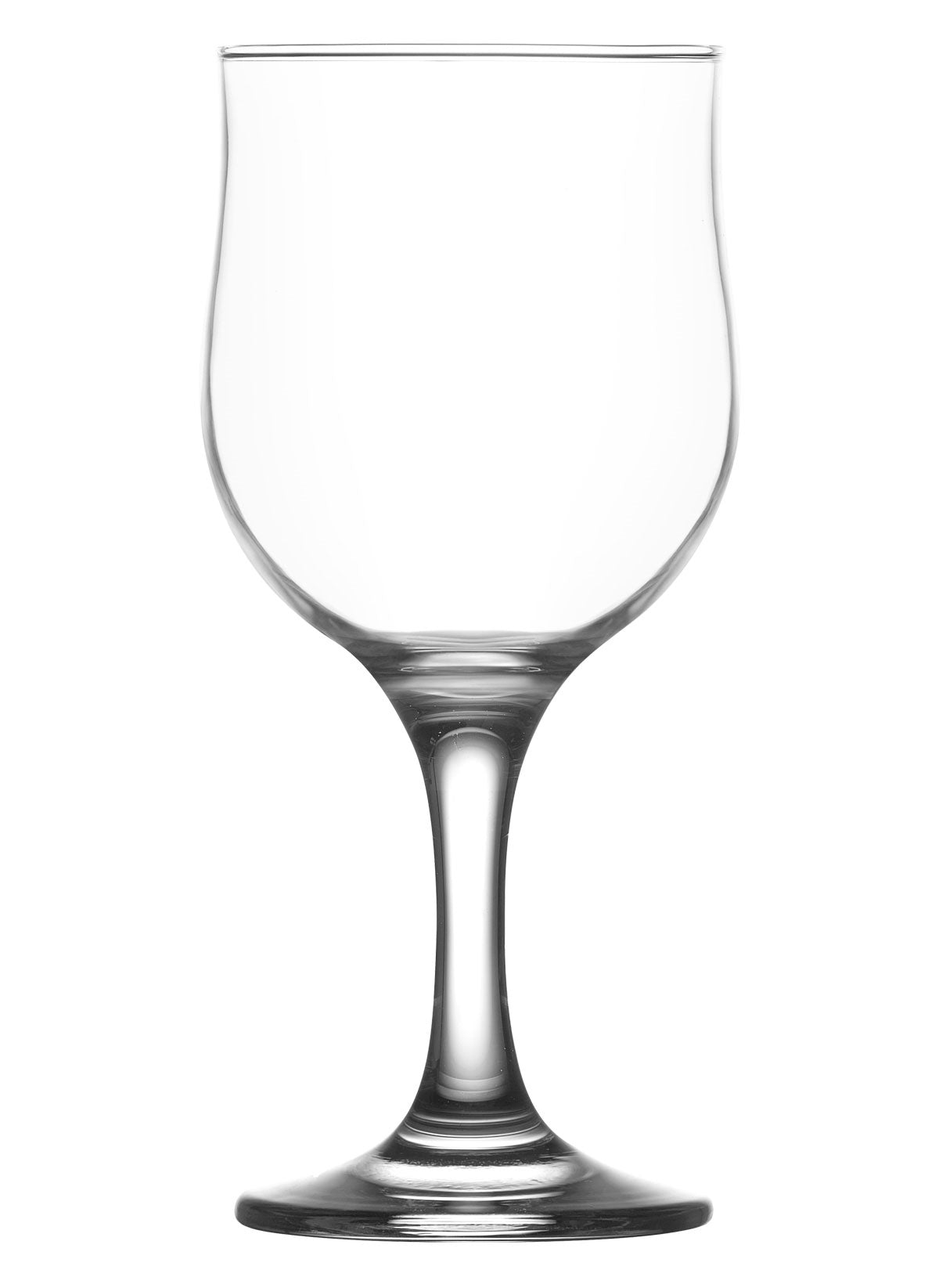 Nevakar Cam Kırmızı Şarap Kadehi