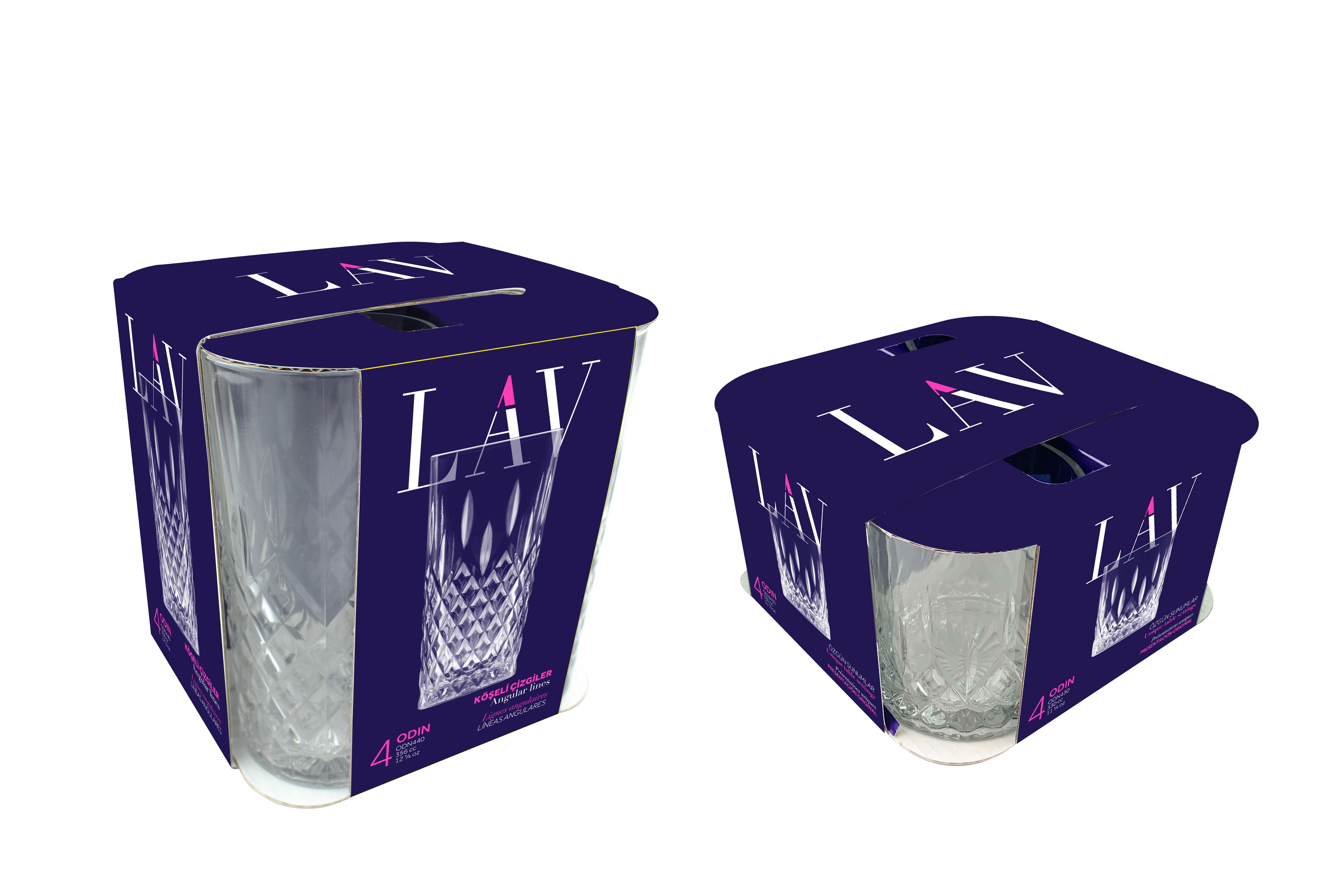 Odin Cam Bardak Seti