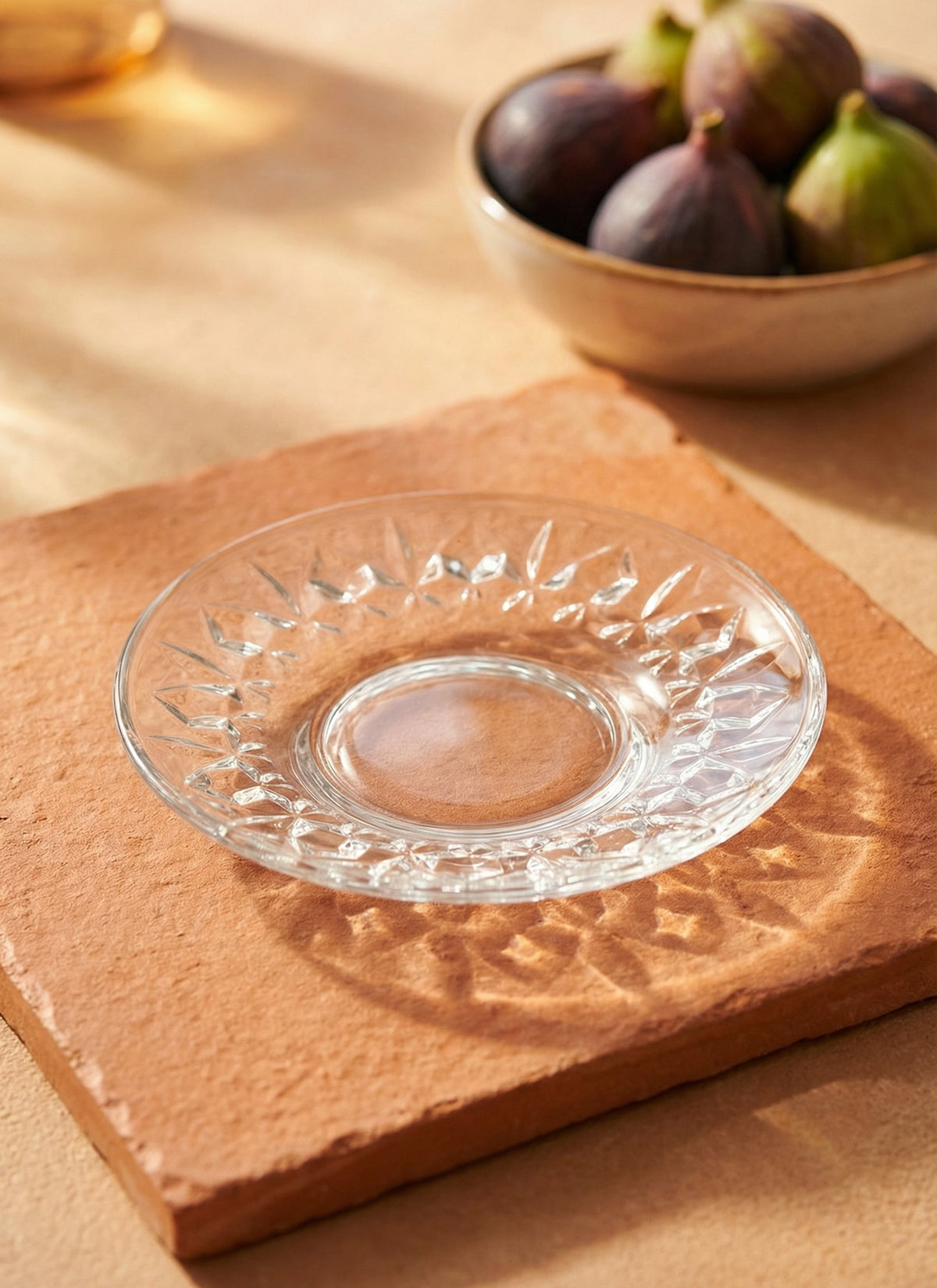 Odin Cam Çay Tabağı