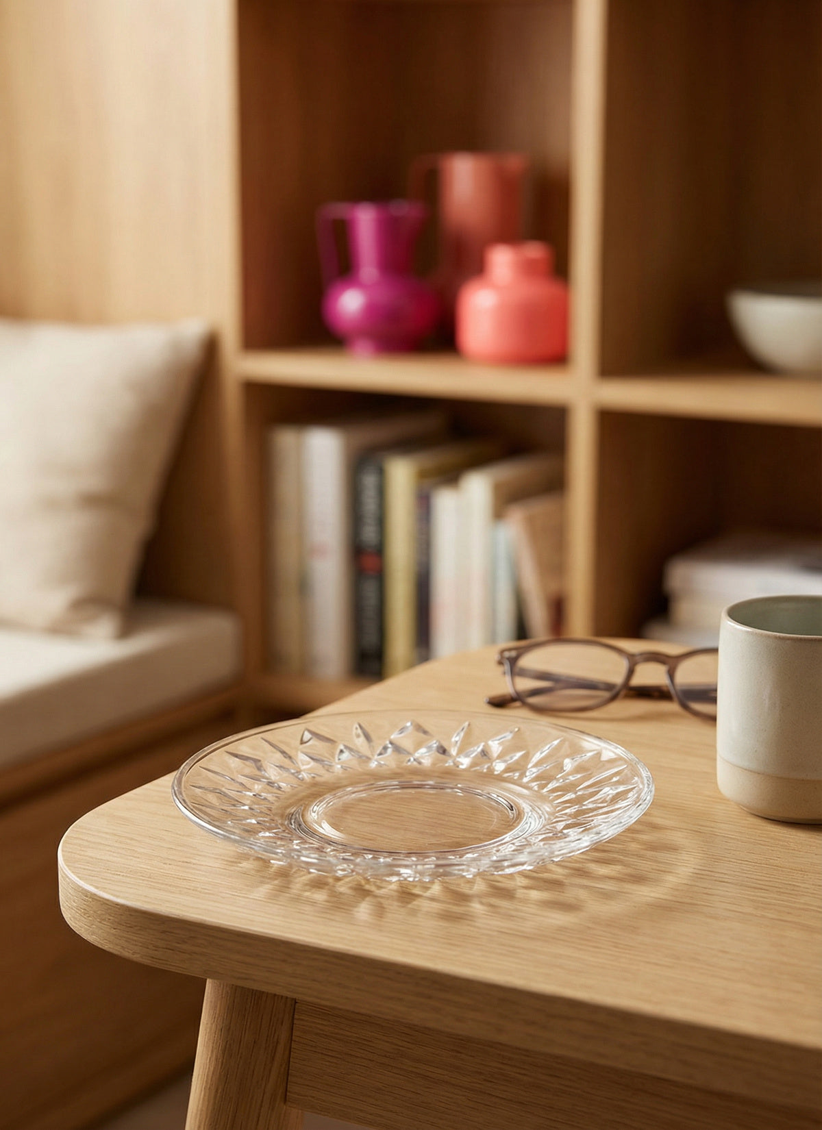 Odin Cam Çay Tabağı