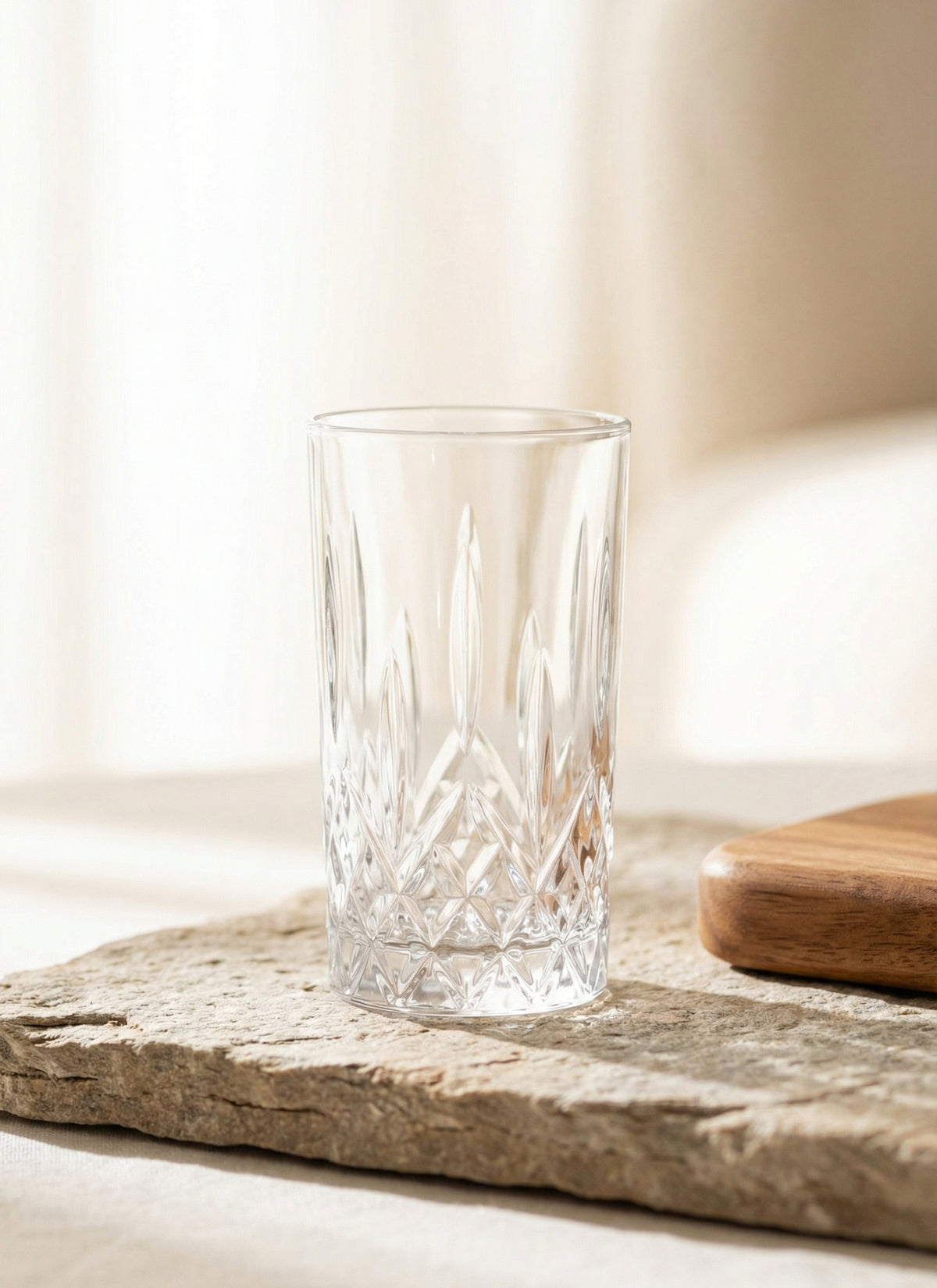 Odin Cam Çay Tabağı 6 Kişilik