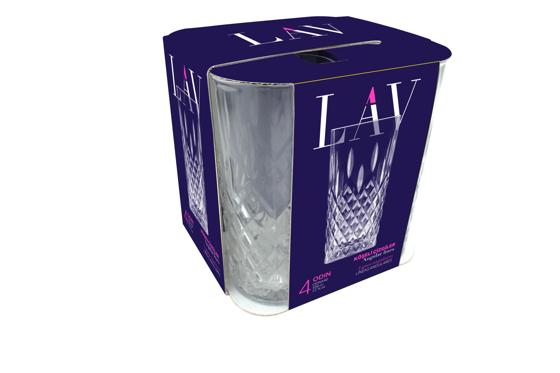 Odin Cam Meşrubat Bardağı