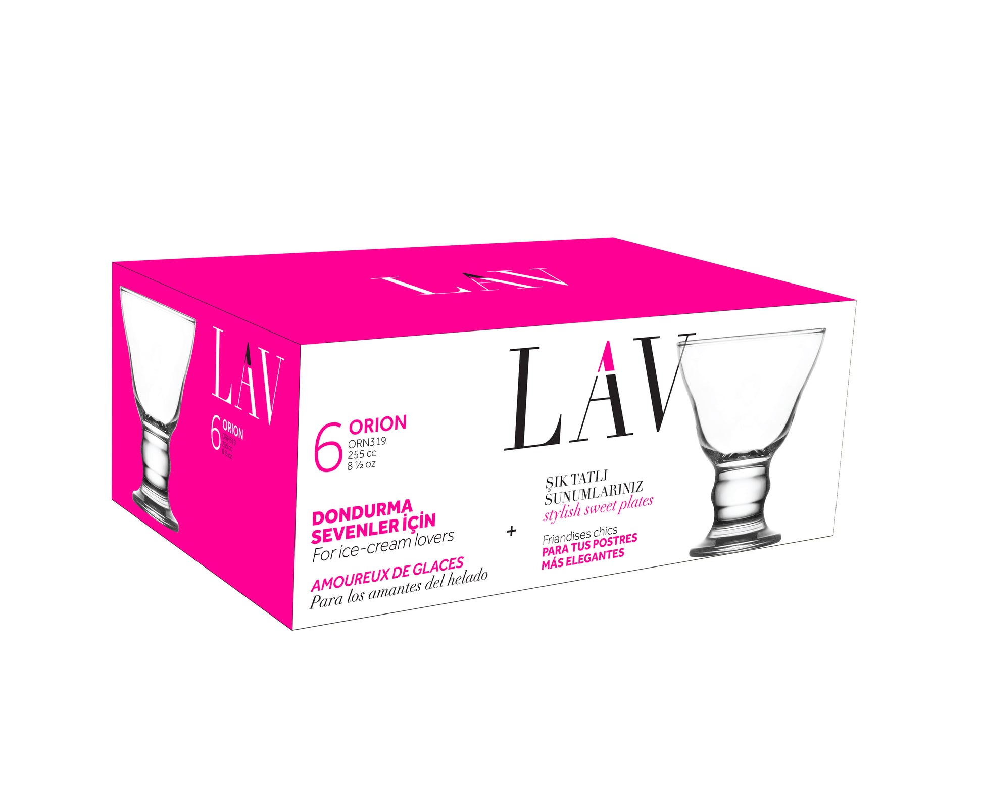 Orion Cam Dondurma & Tatlı Kasesi